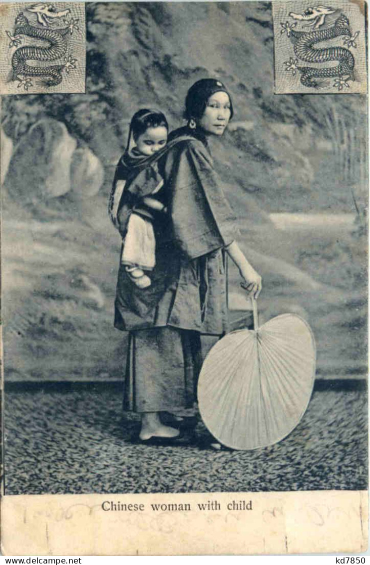 China - Chinese Woman With Child - Chine