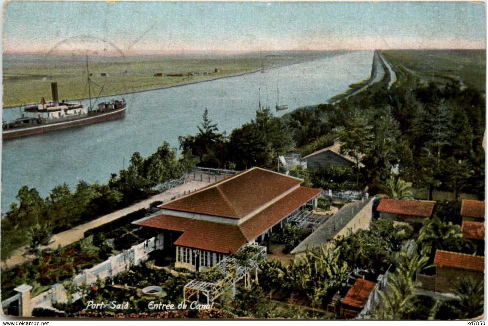 Port Said - Entree Du Canal - Port-Saïd