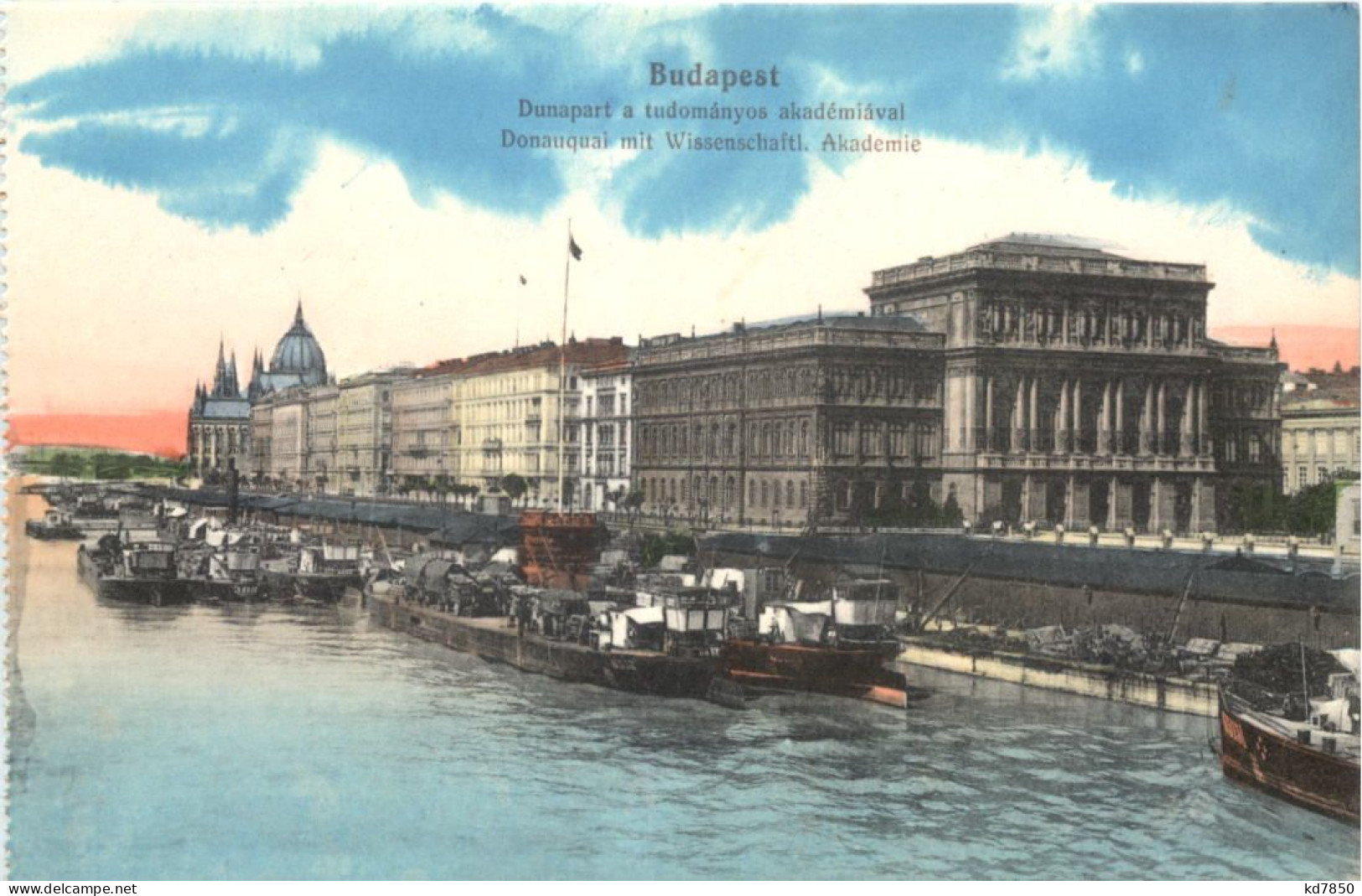 Budapest - Donauquai - Hongrie