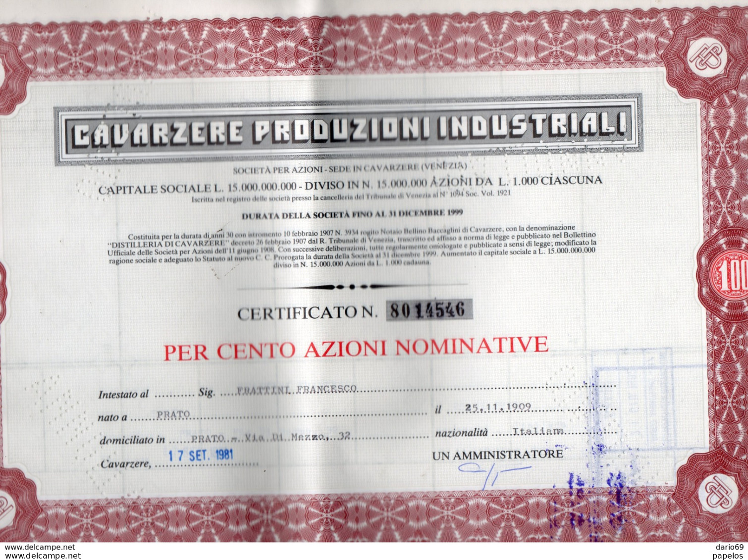 Cavarzere Produzioni Industriali - Industrie