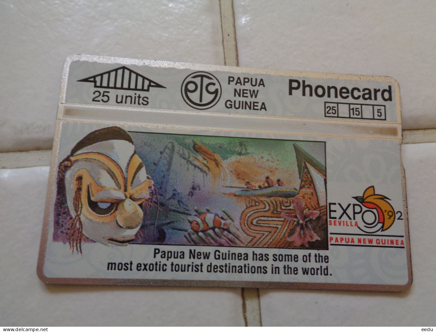 Papua New Guinea Phonecard - Papouasie-Nouvelle-Guinée