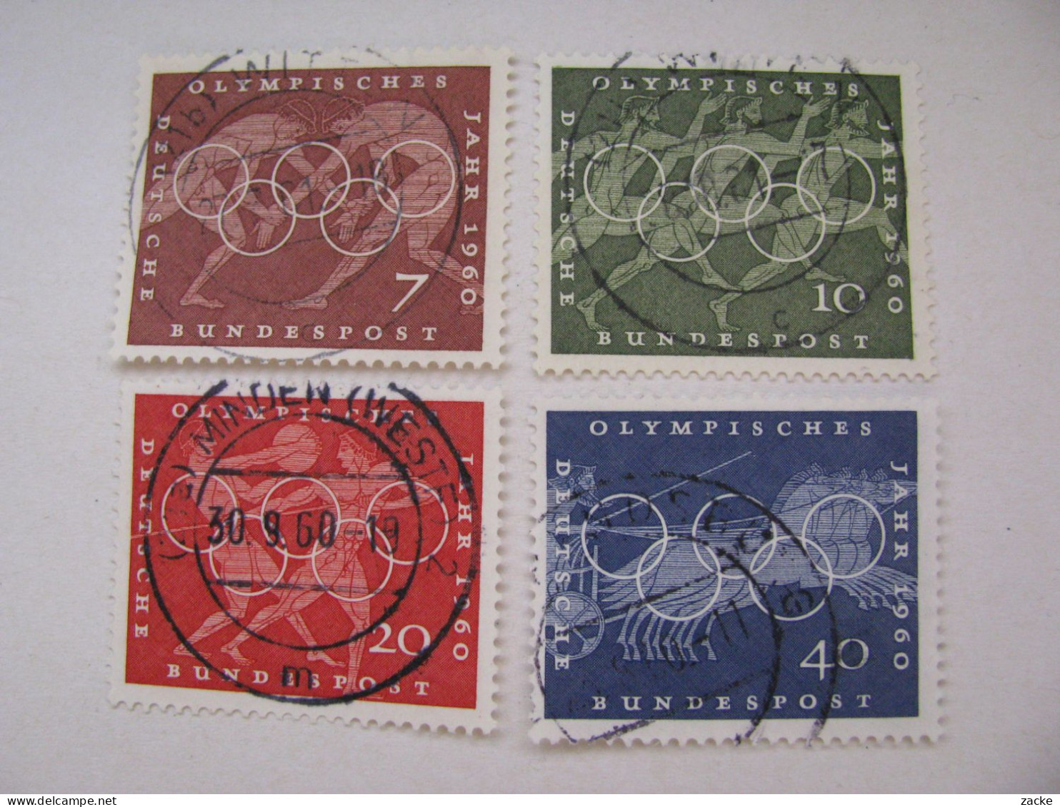 BRD  332 - 335  O - Used Stamps