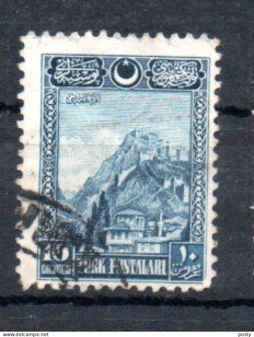 TURQUIE - TURKEY - 1926 - CITADELLE D'ANKARA - ANKARA CITADEL - Obli - Used - 10 - - Used Stamps