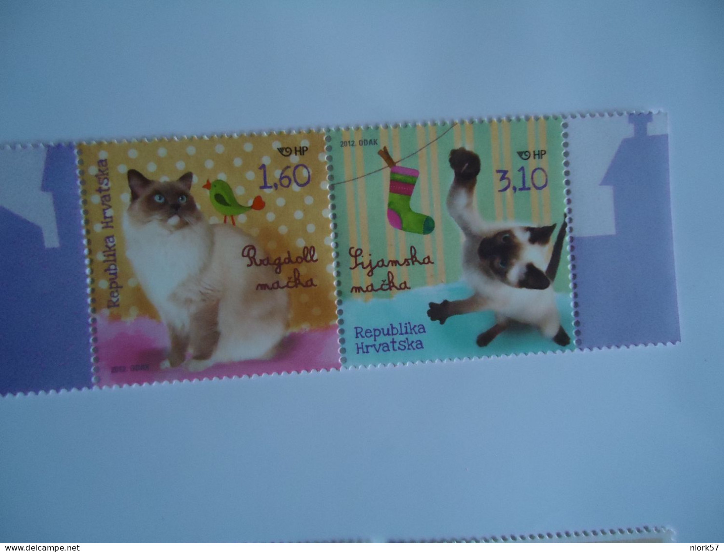 CROATIA MNH   STAMPS   CATS   CAT 2012 - Gatti