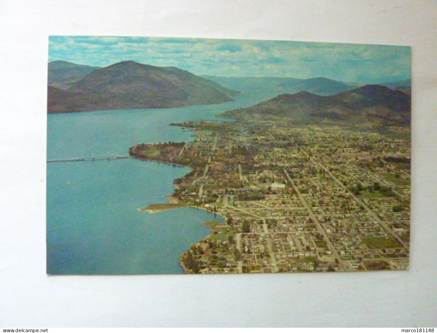 KELOWNA, B.C. - Okanagan Lake, Floating Bridge - Home Of Teh Famous Kelowna International Regatta - Kelowna