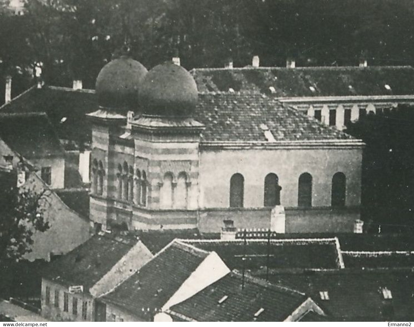 Malacky Synagogue Judaica Slovakia  DH7 Original Photo - Jewish