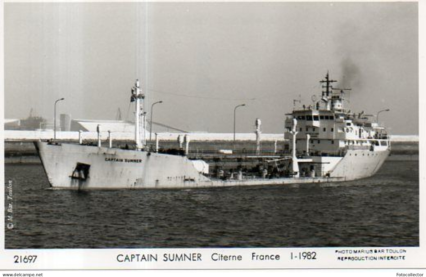 Bateau Citerne Captain Sumner - Cargos