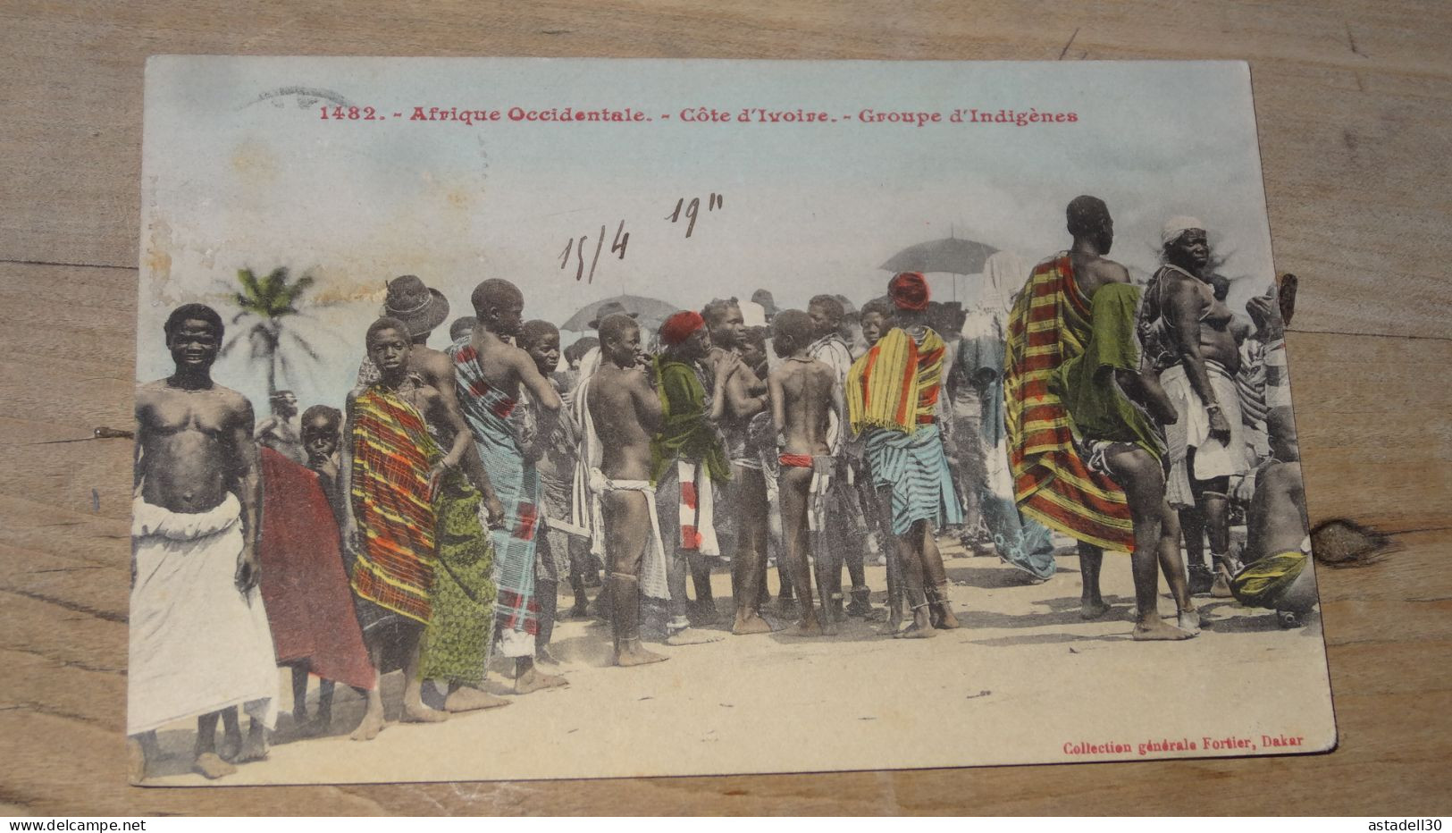ABIDJAN : Groupe D'indigènes ................ BE-18039 - Côte-d'Ivoire