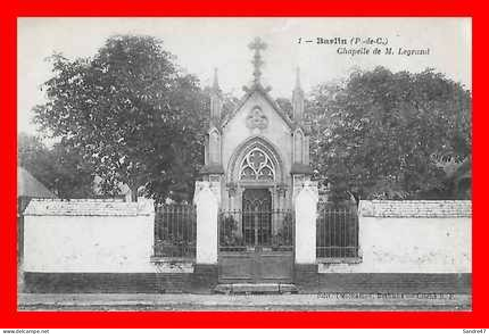 CPA (62) BARLIN. Chapelle De M.Legrand..*7969 - Barlin