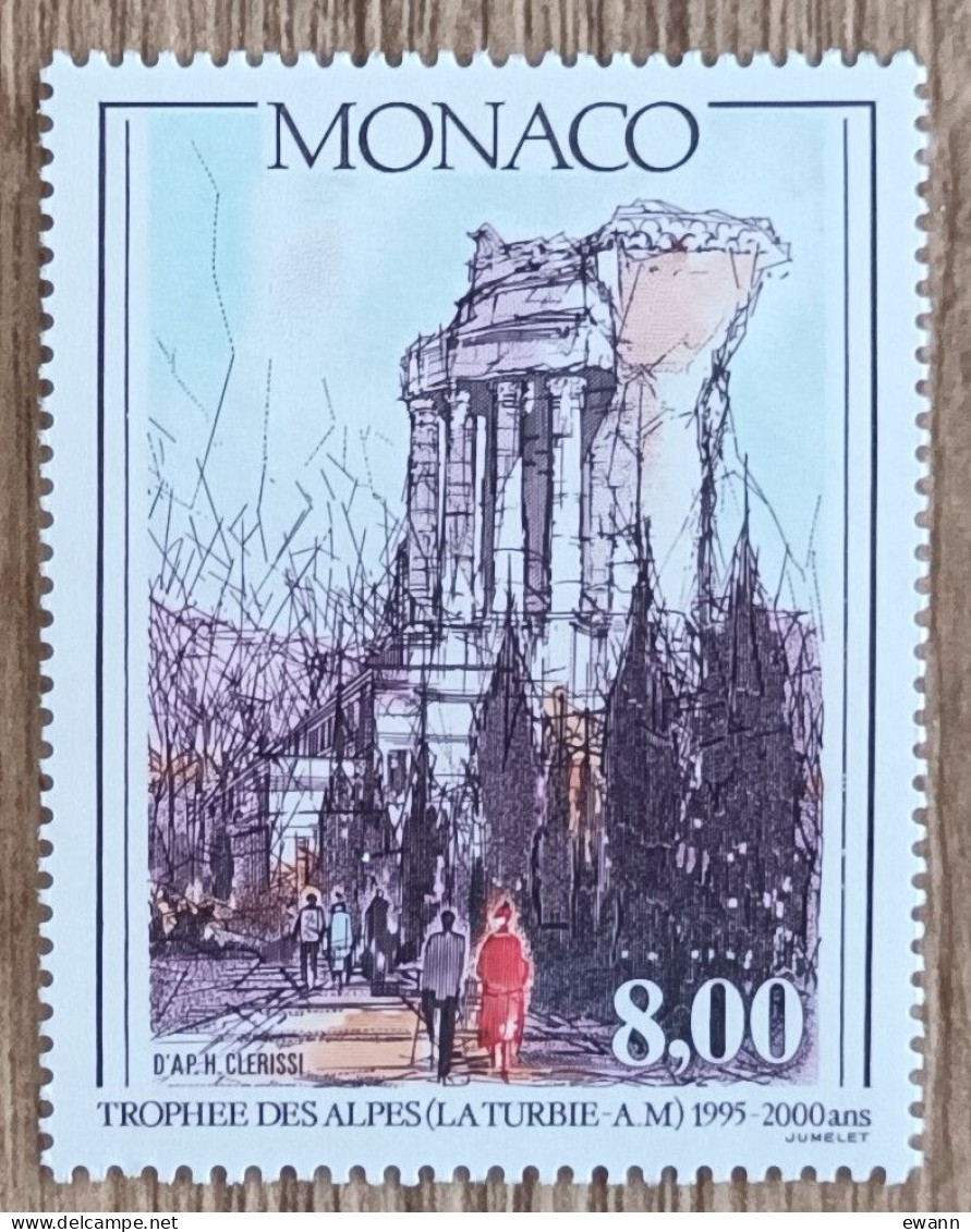 Monaco - YT N°1992 - Bimillénaire De L'édification Du Trophée D'Auguste à La Turbie - 1995 - Neuf - Neufs