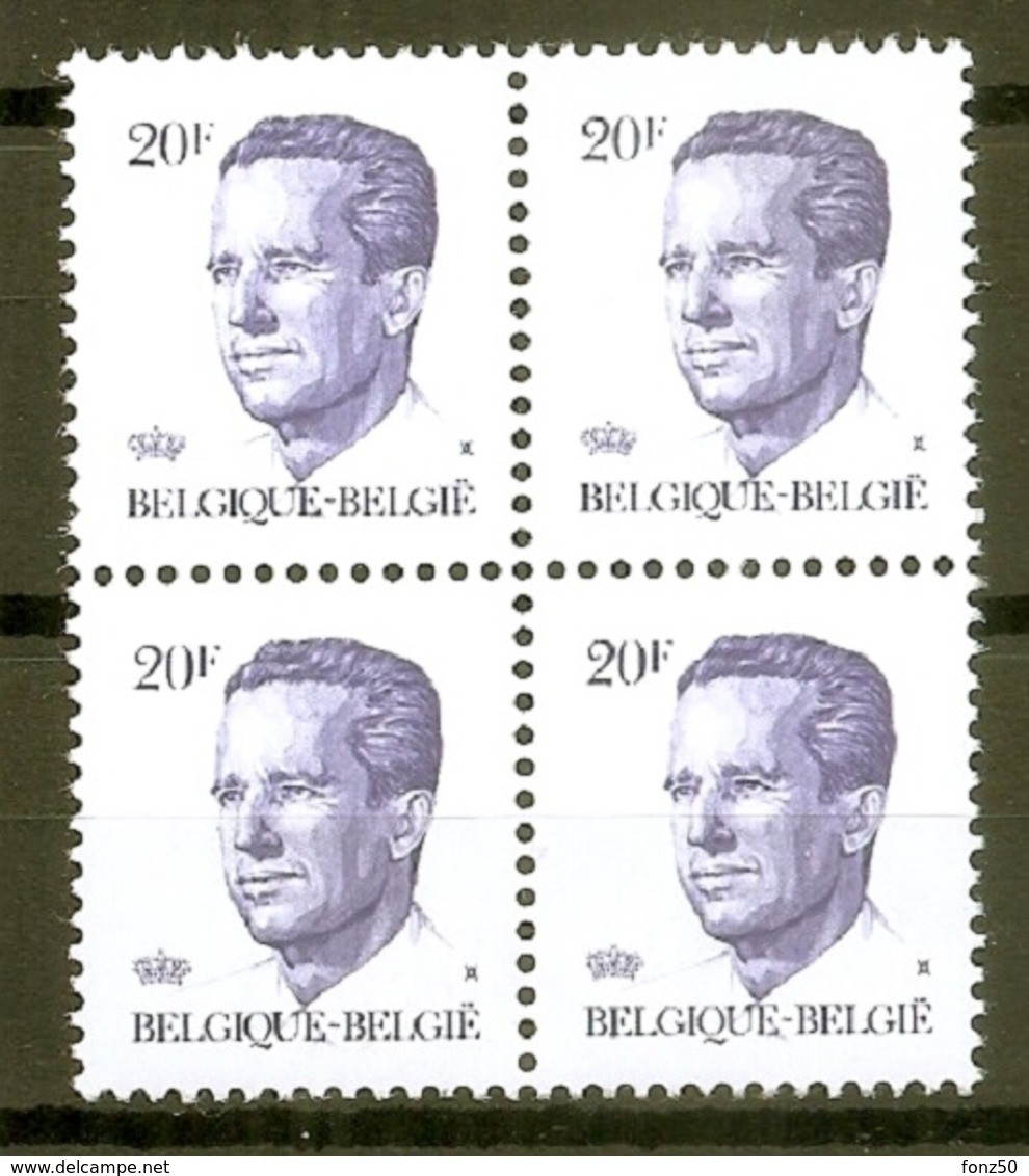 BELGIE * Nr 2135 P5 * Postfris Xx * HELDER PAPIER - 1981-1990 Velghe