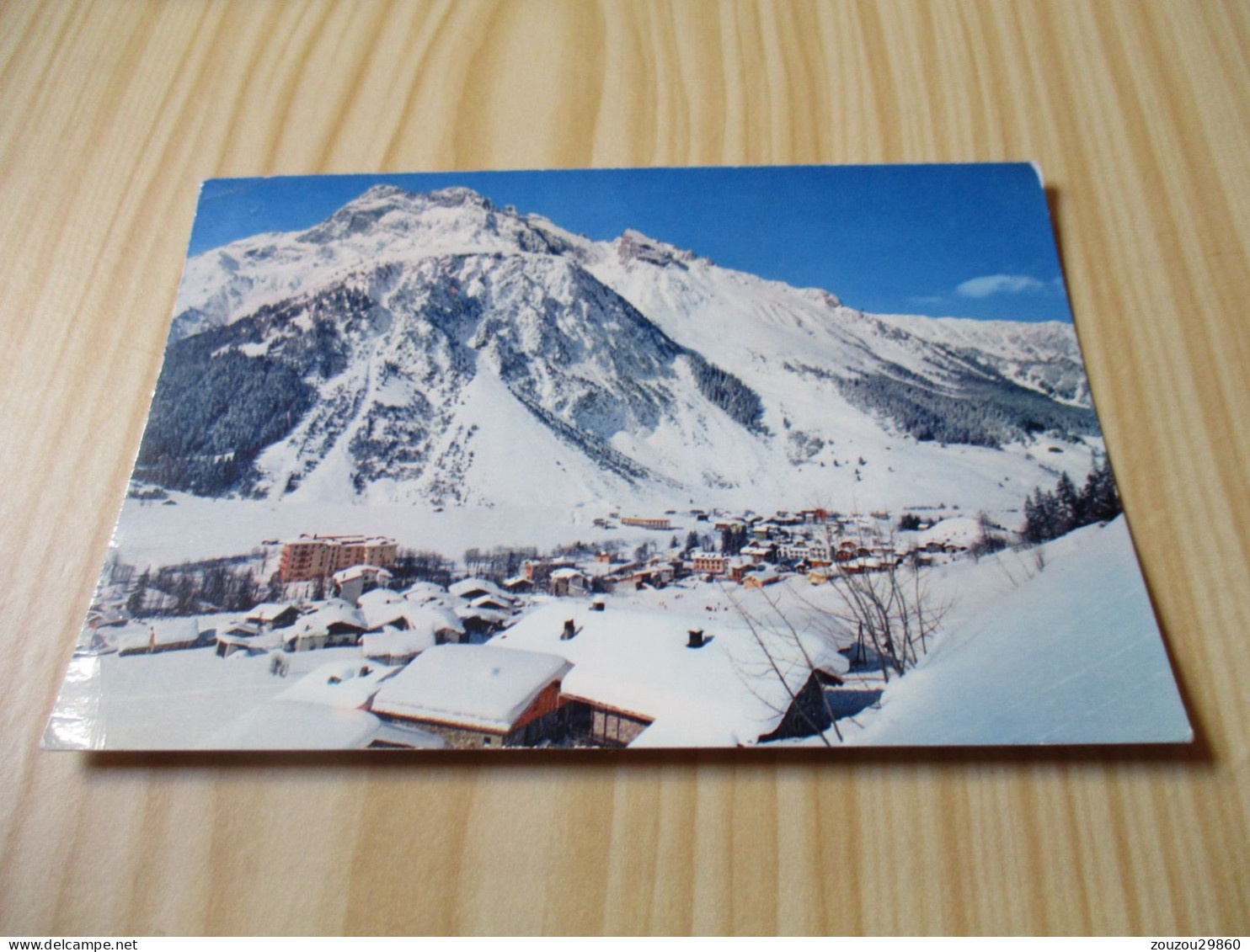 Pralognan-la-Vanoise (73).La Station, Le Napremont Et L'Aiguille De Mey. - Pralognan-la-Vanoise