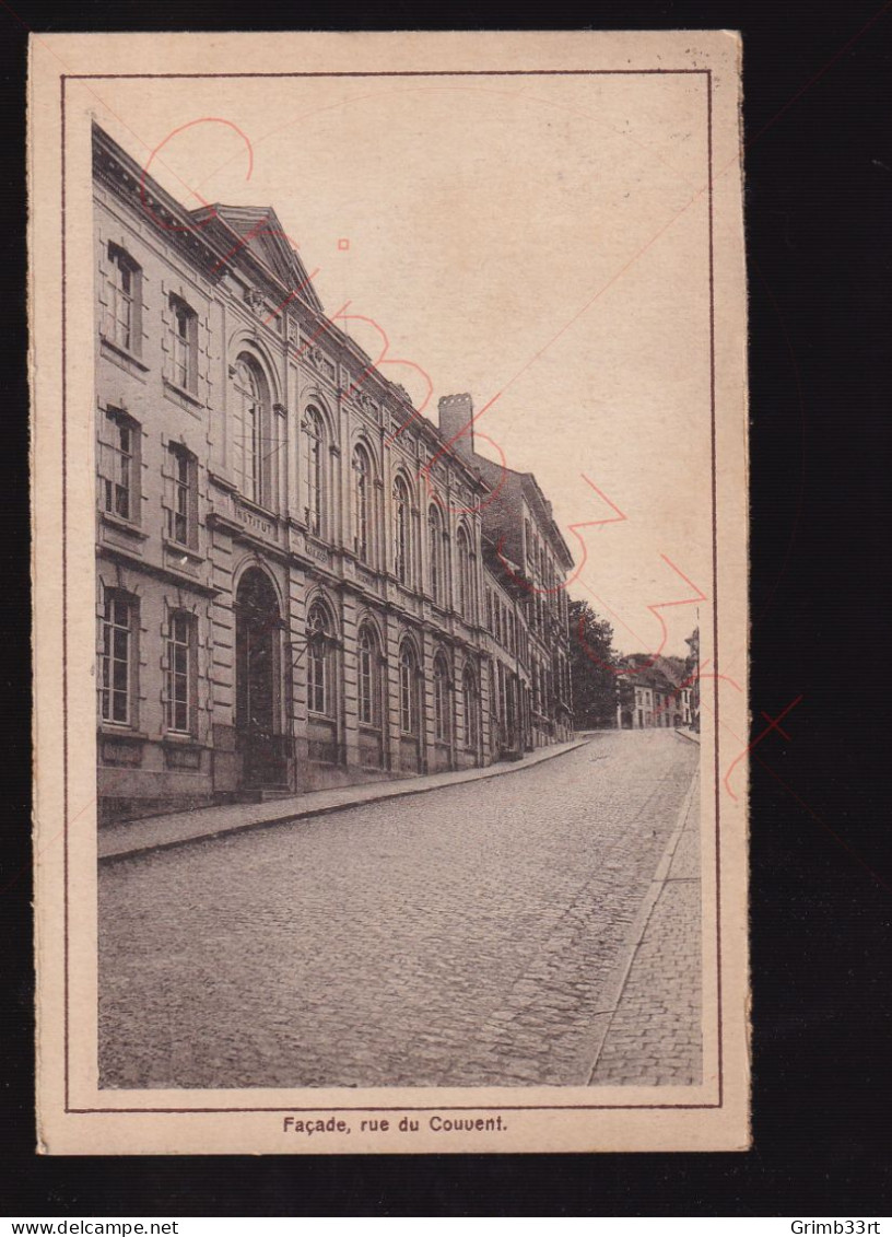 Grammont - Rue Du Couvent - Façade - (Pensionnat Des Soeurs De Marie Et Joseph) - Postkaart - Geraardsbergen