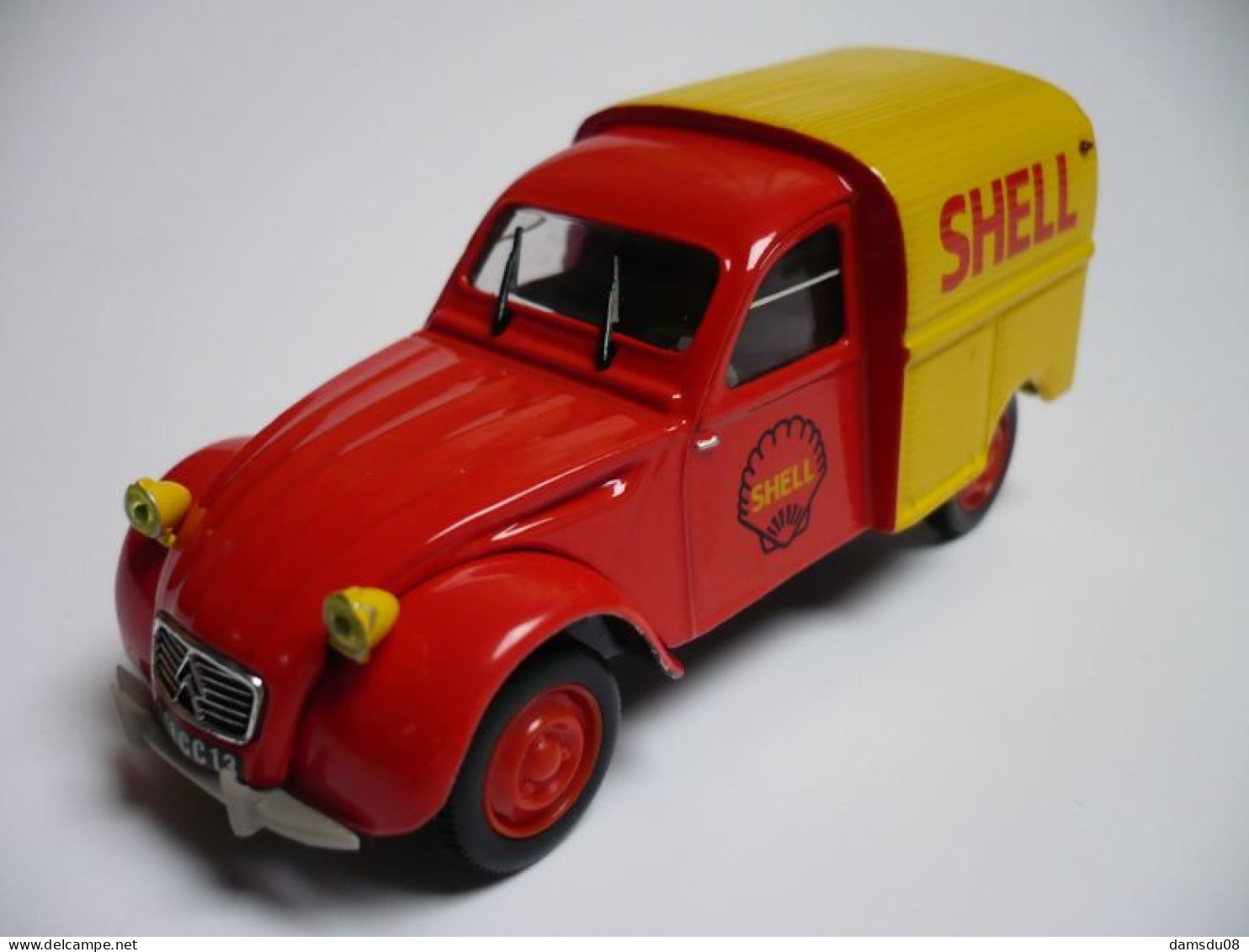 Norev Citroen 2CV  Camionnette Shell  Echelle 1/43 Sous Blister - Norev