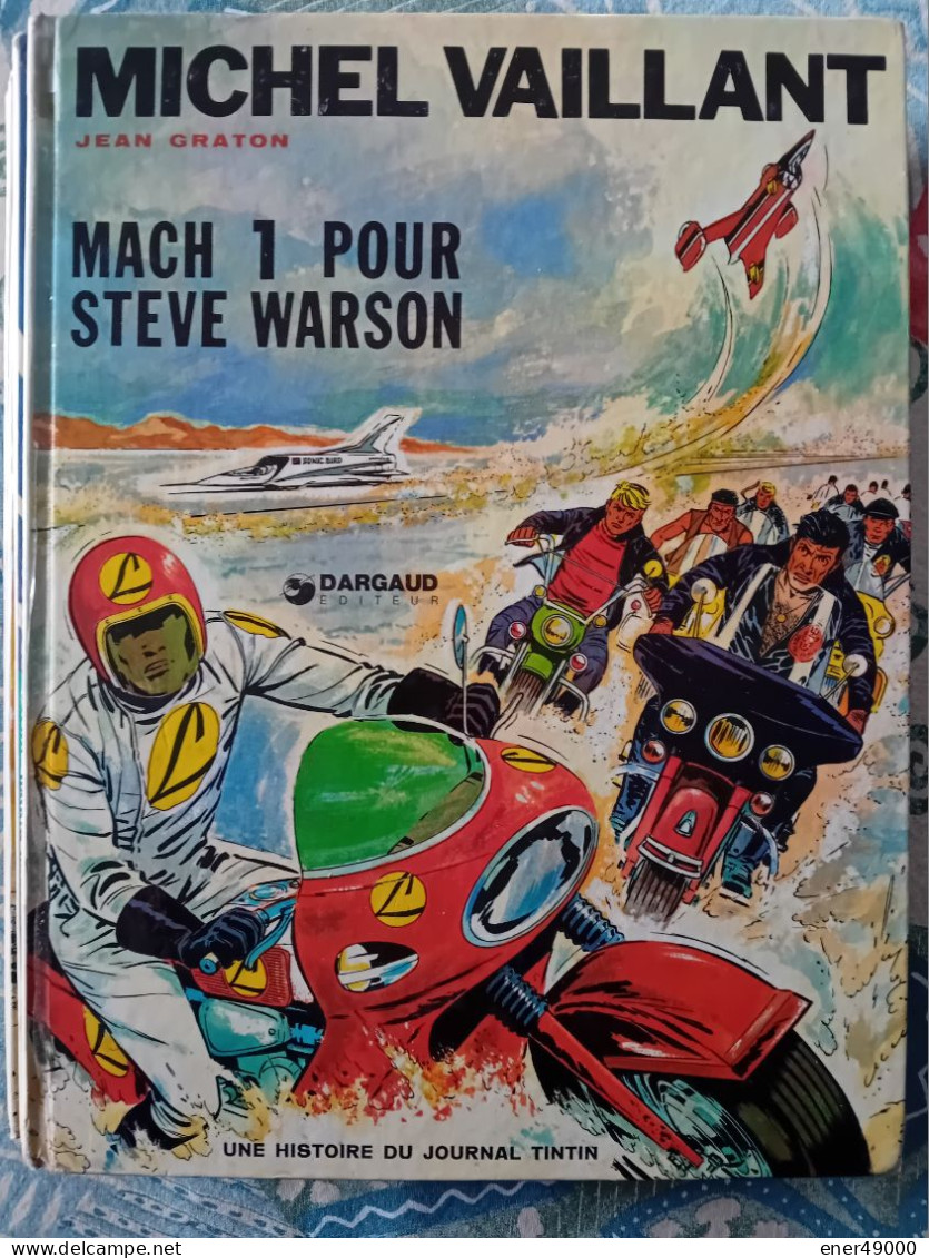 MICHEL VAILLANT . MACH 1 POUR STEWE WARSON . 1968 - Michel Vaillant