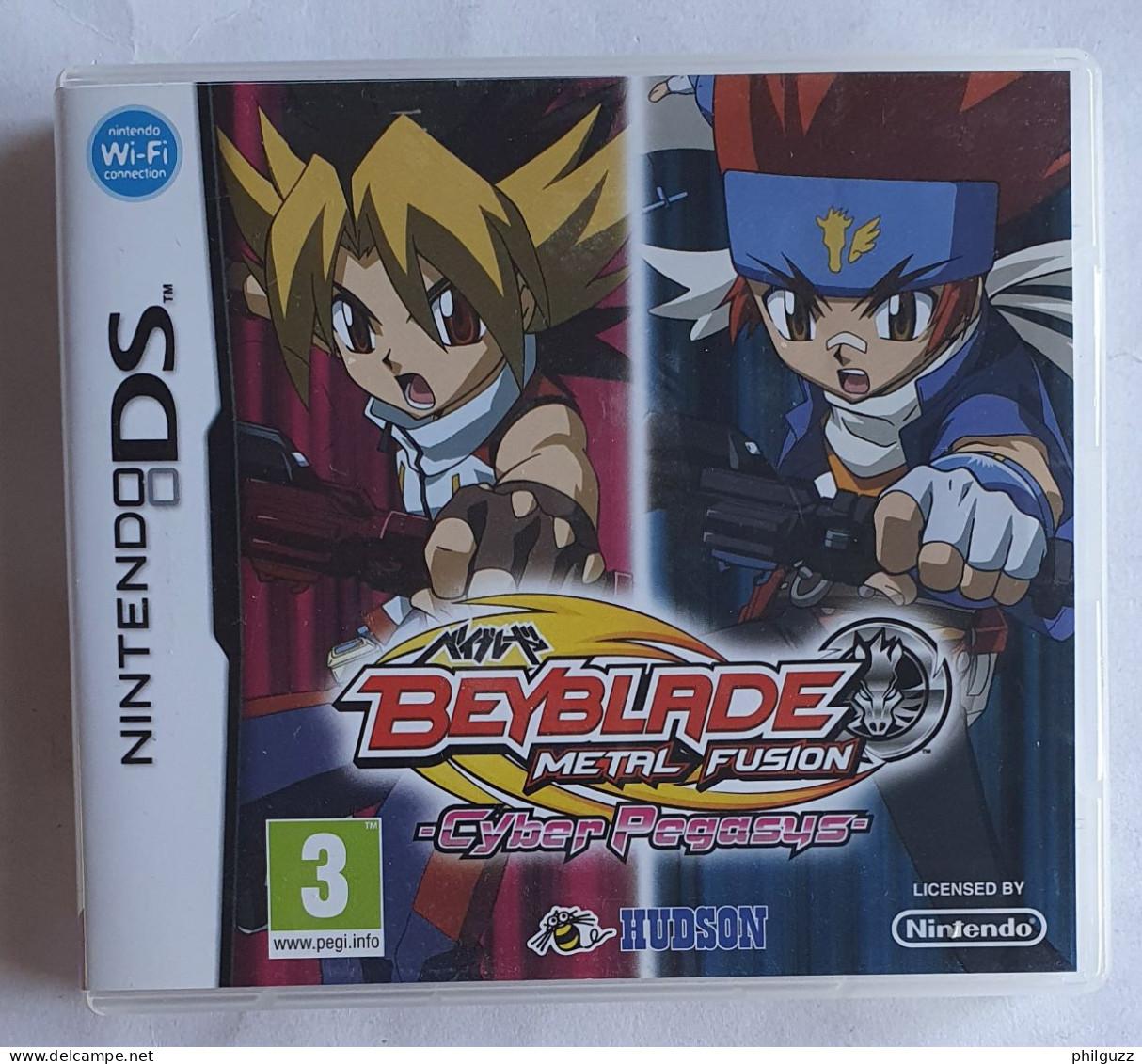 JEU NINTENDO DS BEYBLADE  METAL FUSION CYBER PEGASUS - Nintendo DS