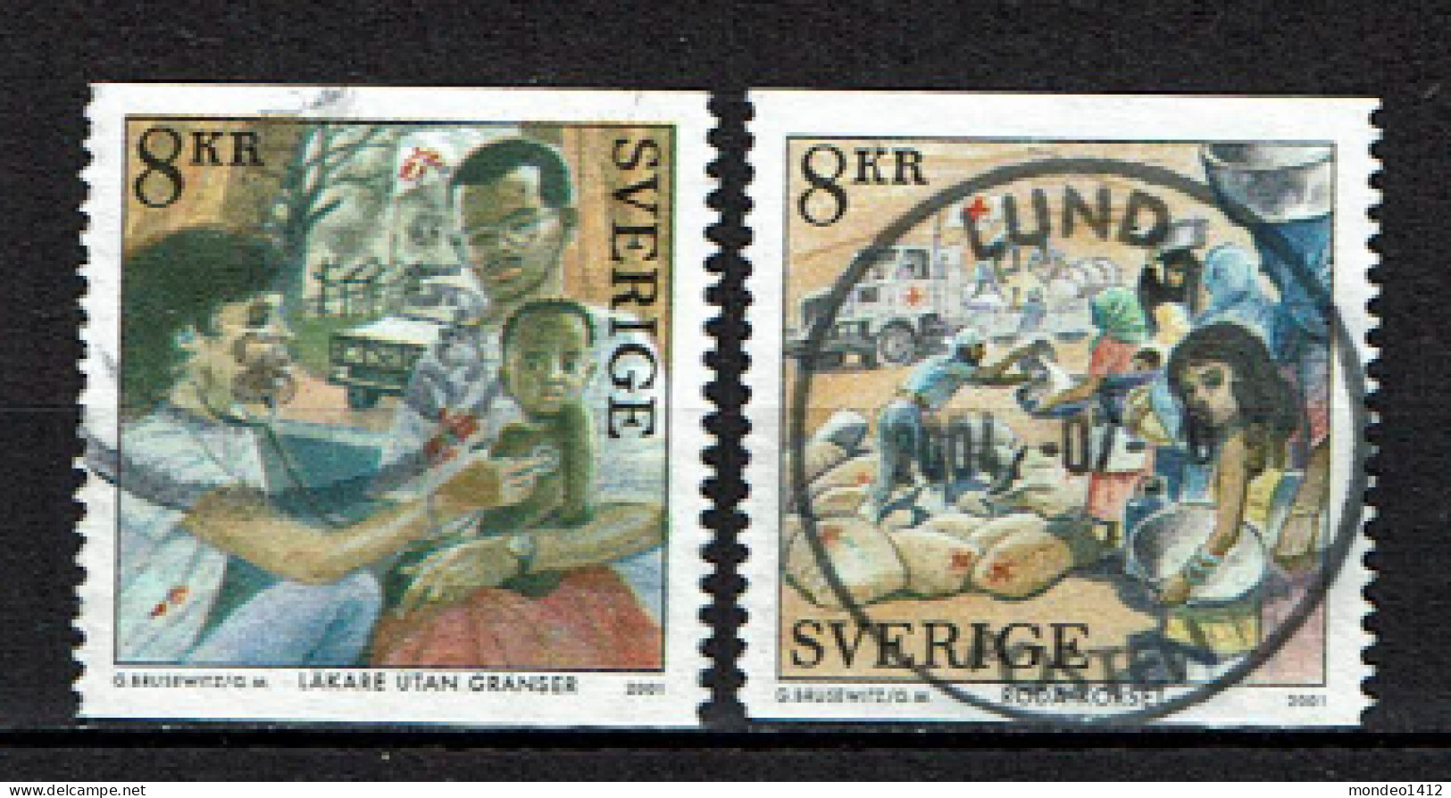 Sweden 2001 - The 100th Anniversary Of The Nobel Prize - Used - Gebruikt