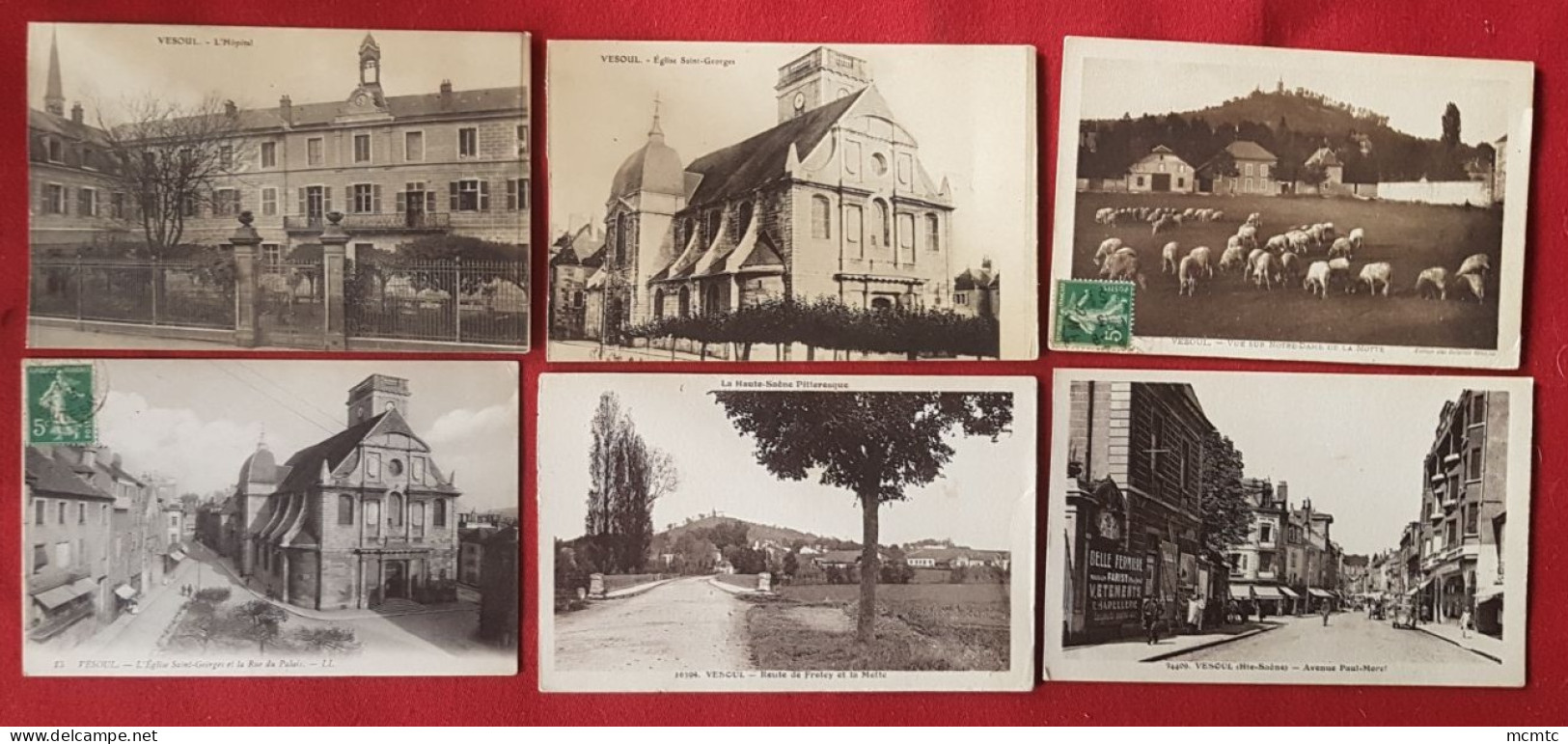 24 Cartes -  Vesoul   - ( 70 -  Haute Saône  ) - Vesoul