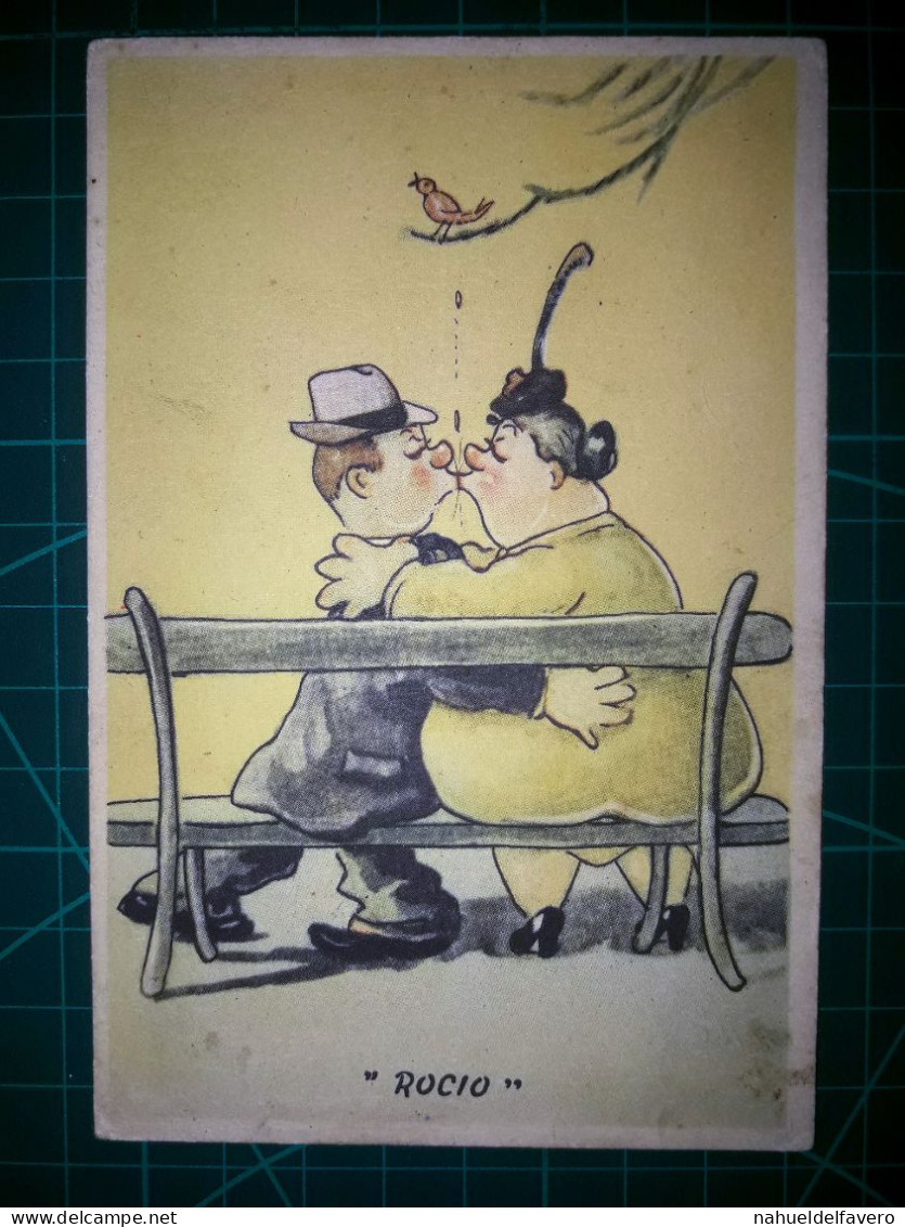 ARGENTINE, Carte Postale Vintage, Illustration Amusante Avec Des Caricatures Drôles Et Hilarantes. Comédie, Humour.. - Humor