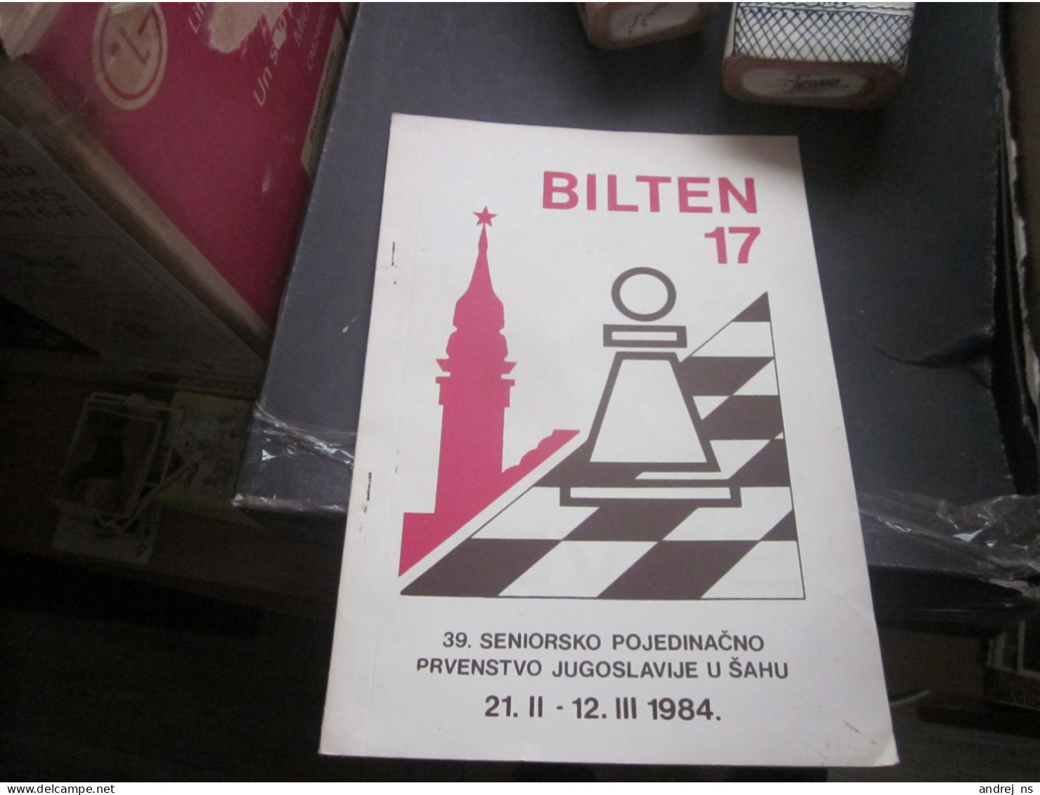 Subotica  Seniorsko Pojedinacno Prvenstvo Jugoslavije U Sahu Senior Individual Championship Of Yugoslavia In Chass 1984 - Programas