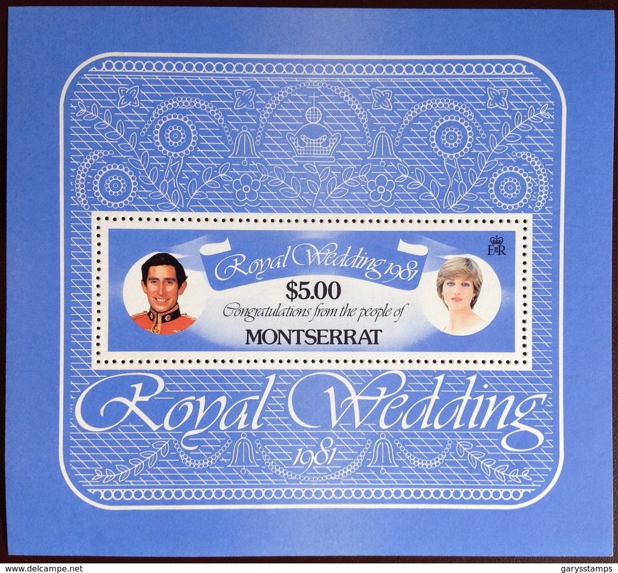 Montserrat 1981 Royal Wedding Minisheet MNH - Montserrat