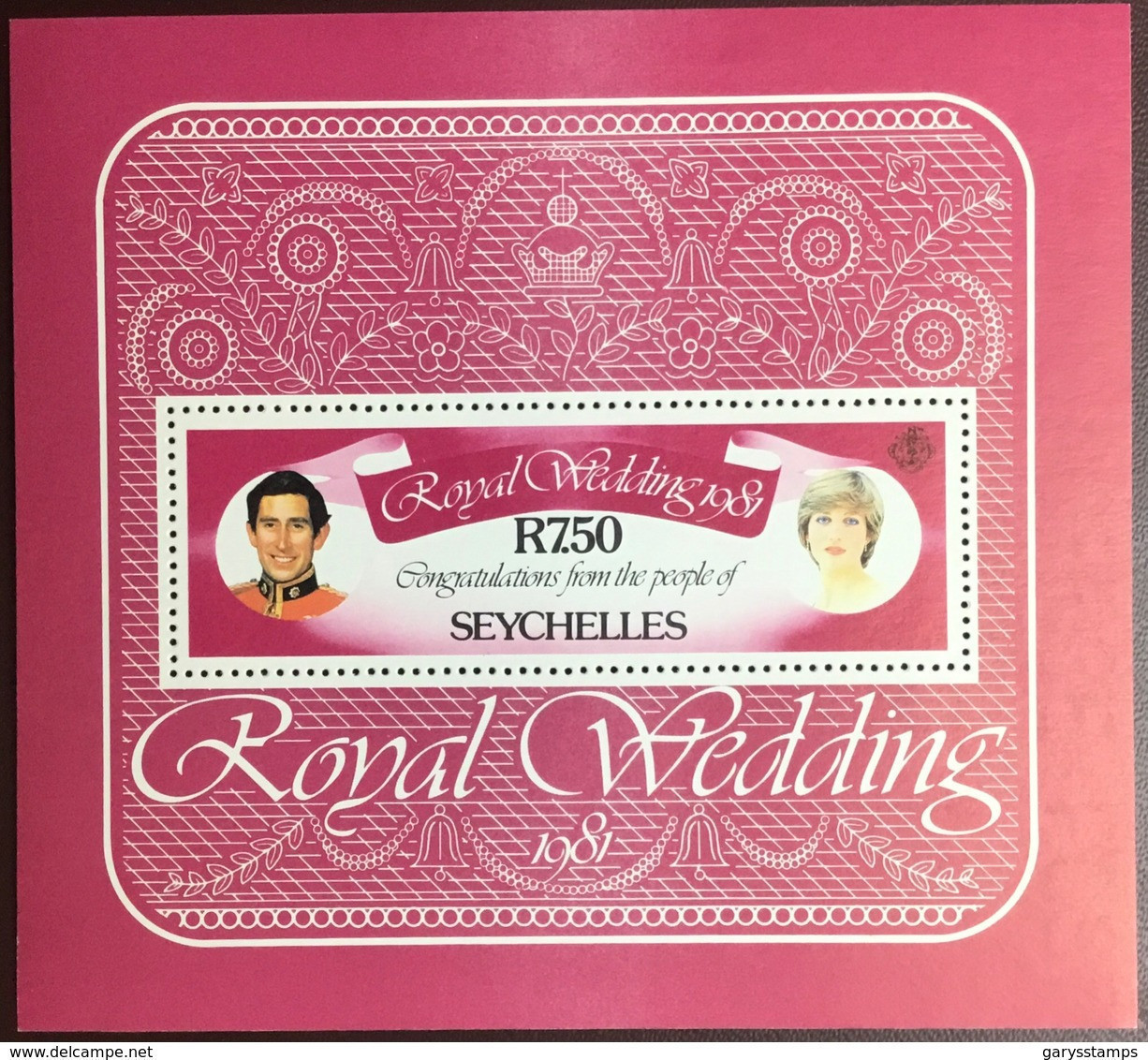 Seychelles 1981 Royal Wedding Minisheet MNH - Seychelles (1976-...)