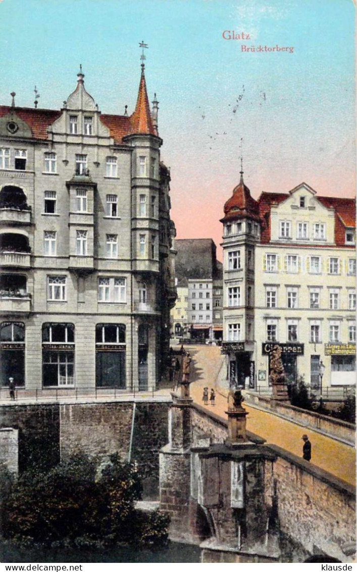 Glatz (Kłodzko) - Brücktorberg Gel.1915 - Boehmen Und Maehren