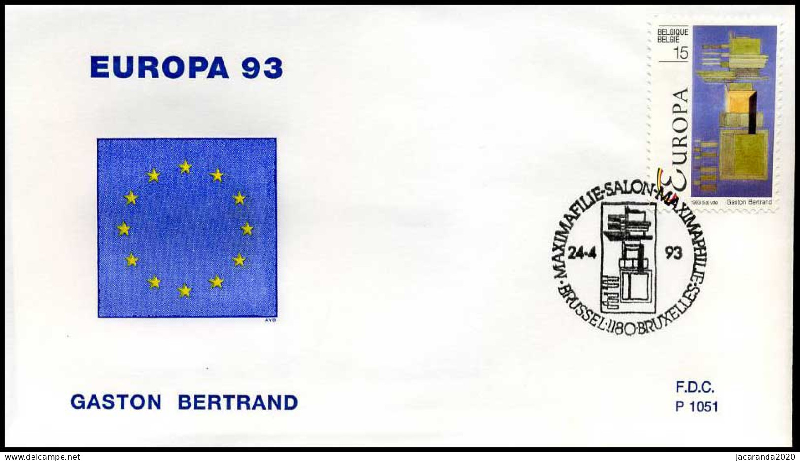 2501 - FDC - Europa  #1  P1051 - 1991-2000