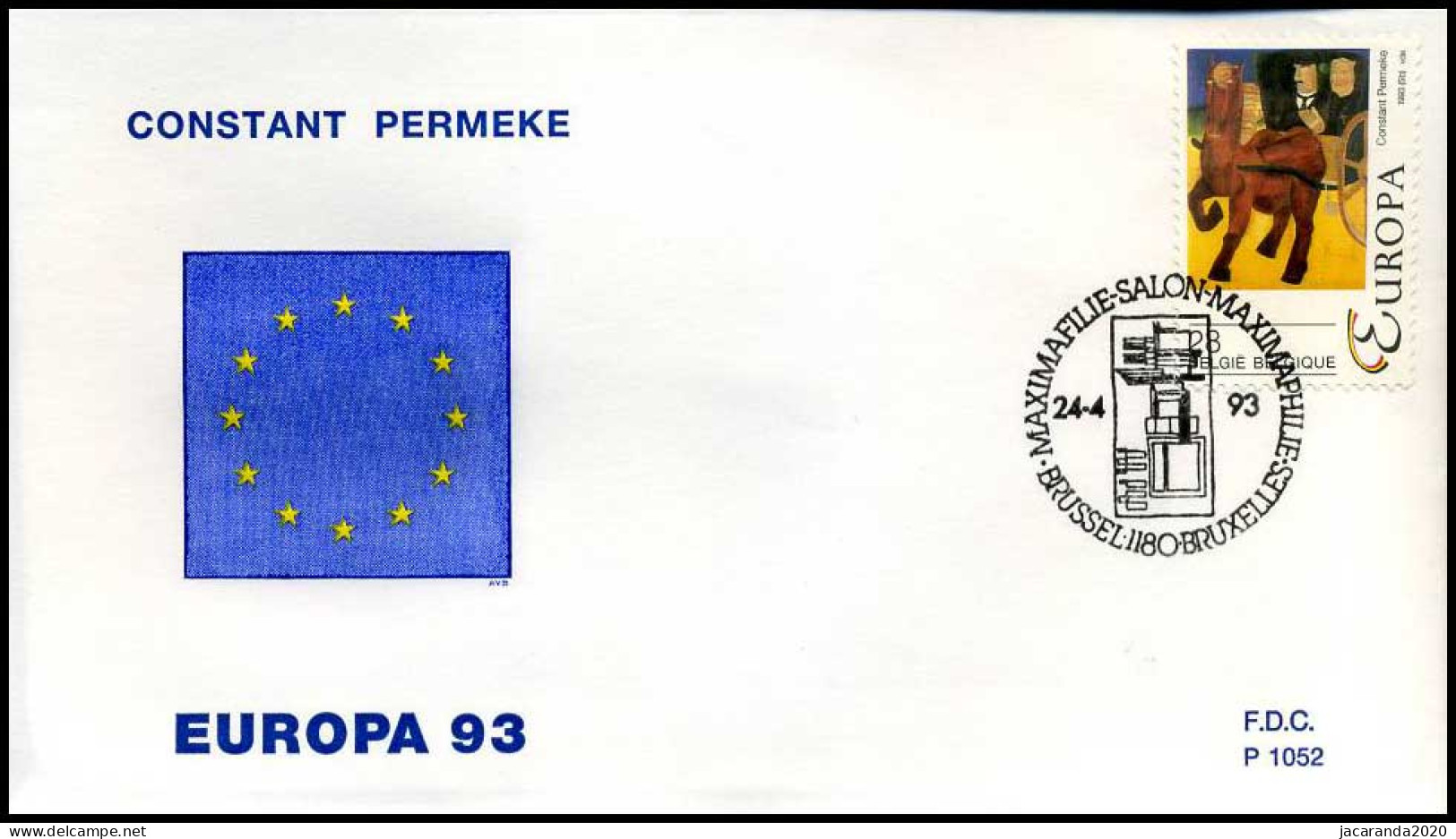 2502 - FDC - Europa  #3  P1052 - 1991-2000