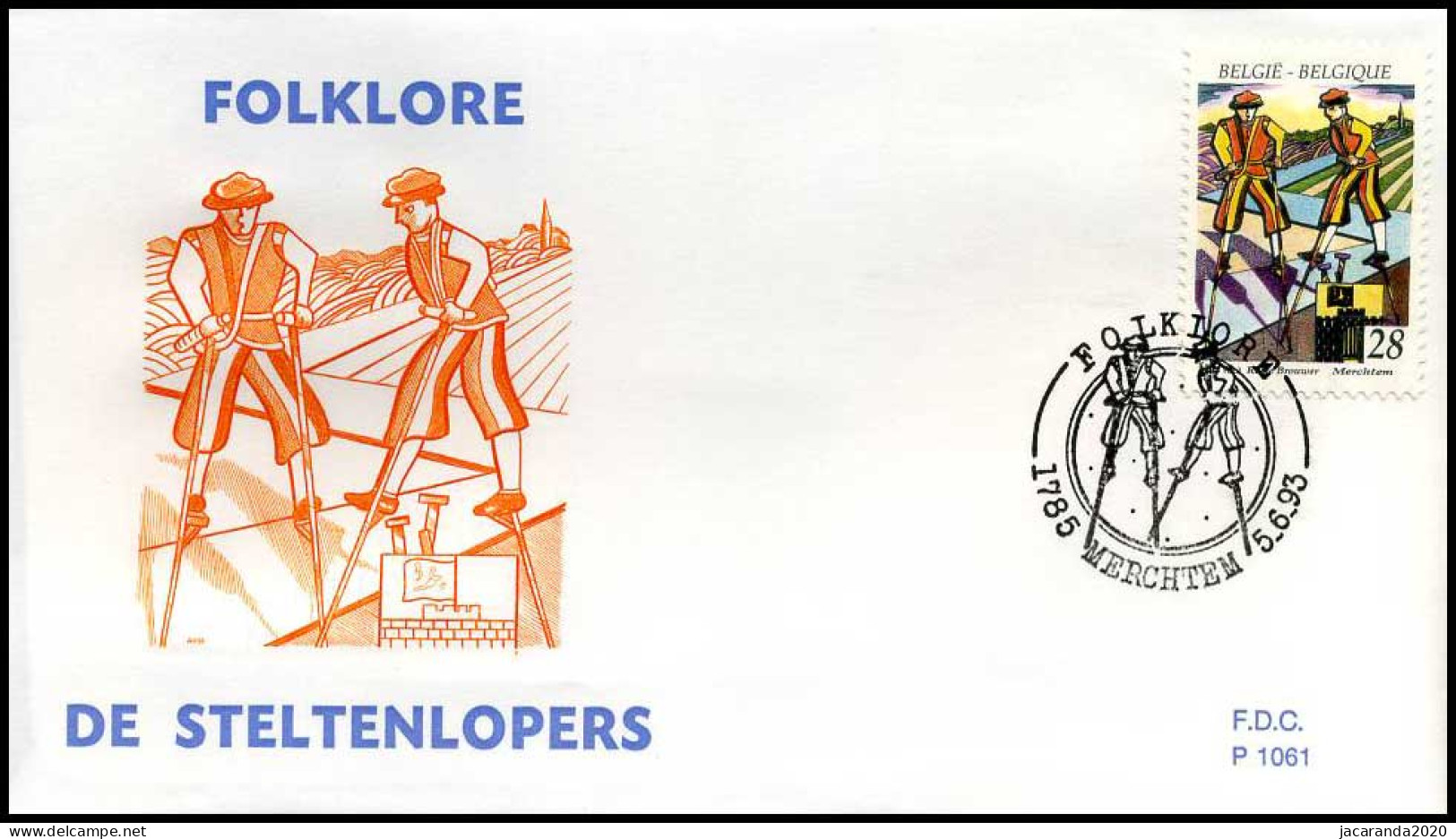 2511 - FDC - Folklore  #9  P1061 - 1991-2000