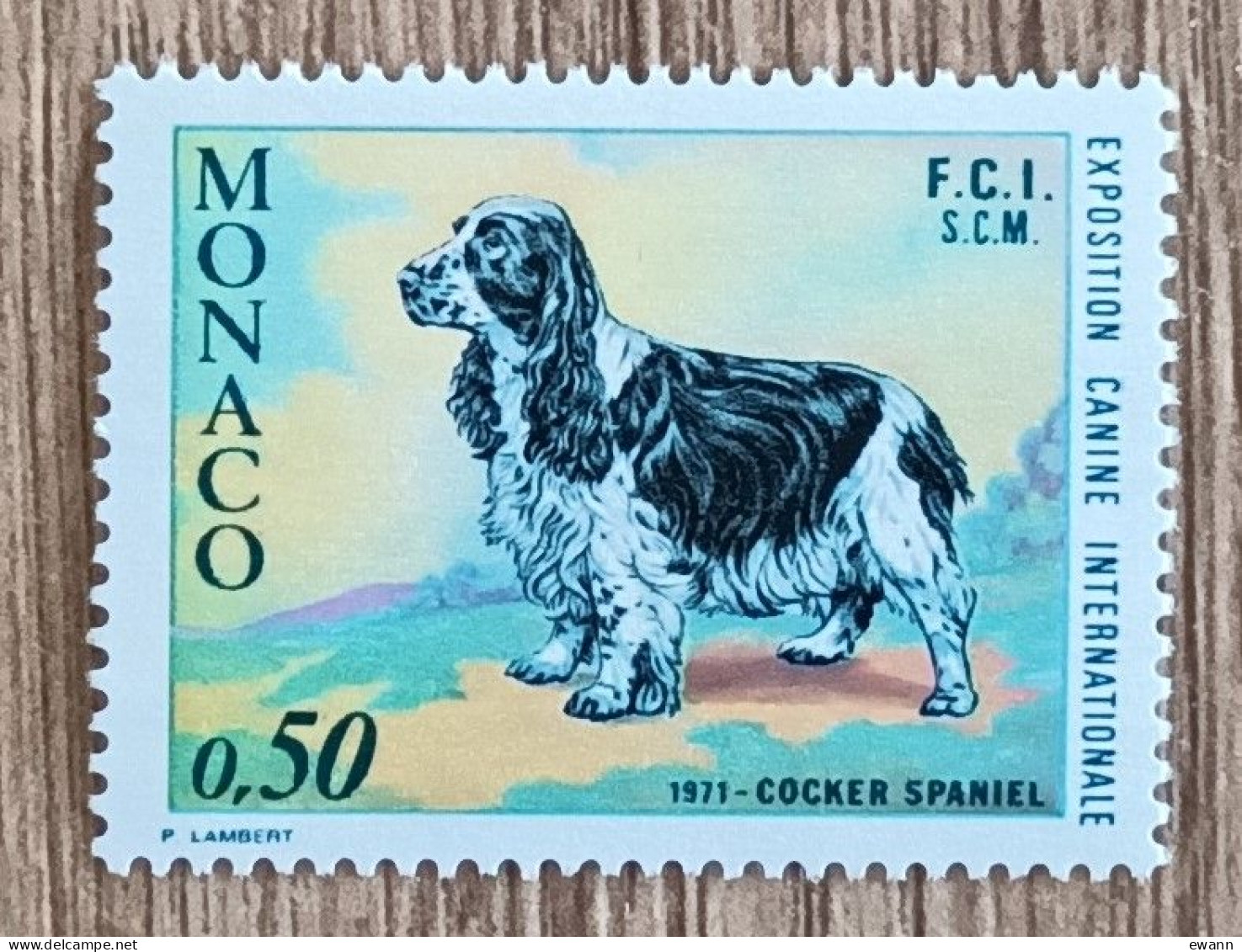 Monaco - YT N°862 - Exposition Canine Internationale - 1971 - Neuf - Neufs