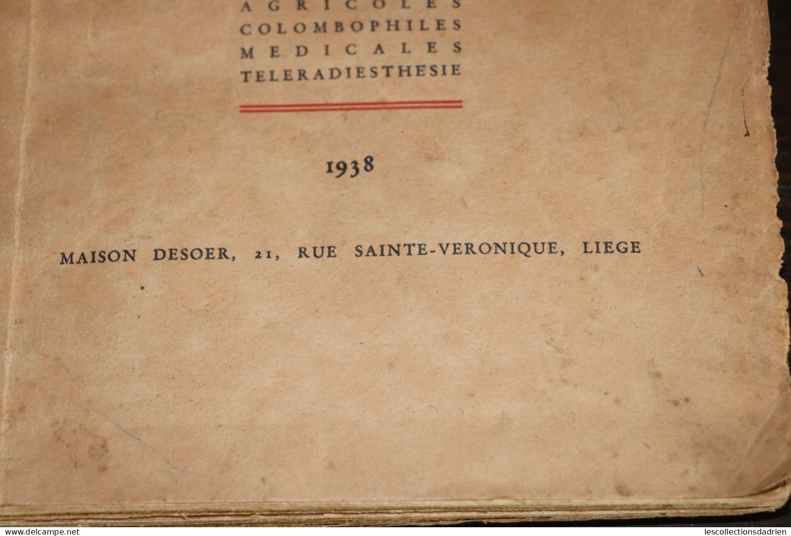 Livre Ancien Radiesthésie La Science Des Sourciers à La Portée De Tous 1938 - Georges Discry Dédicacé - Libros Autografiados