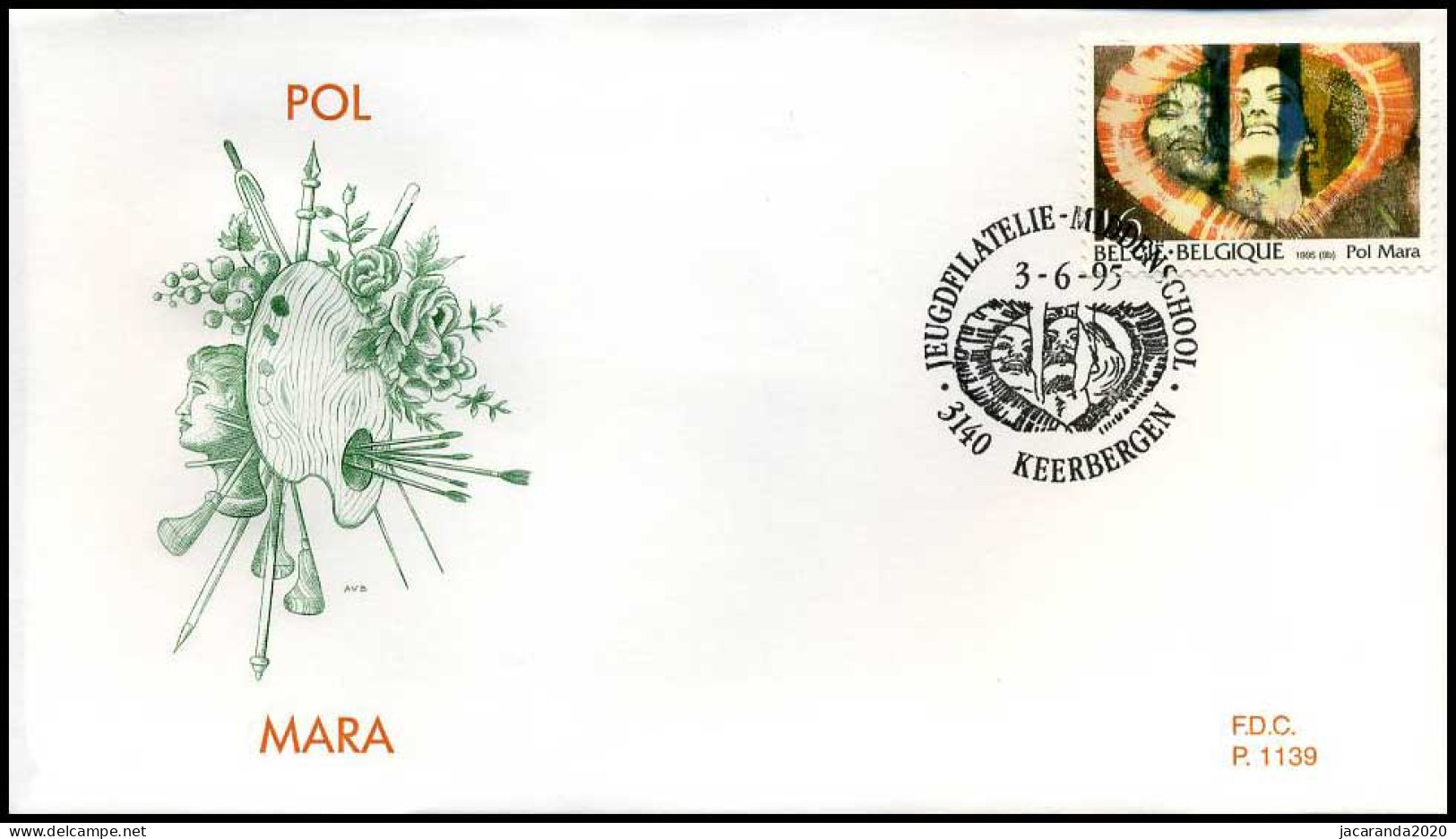 2603 - FDC - Pol Mara  #2  P1139 - 1991-2000