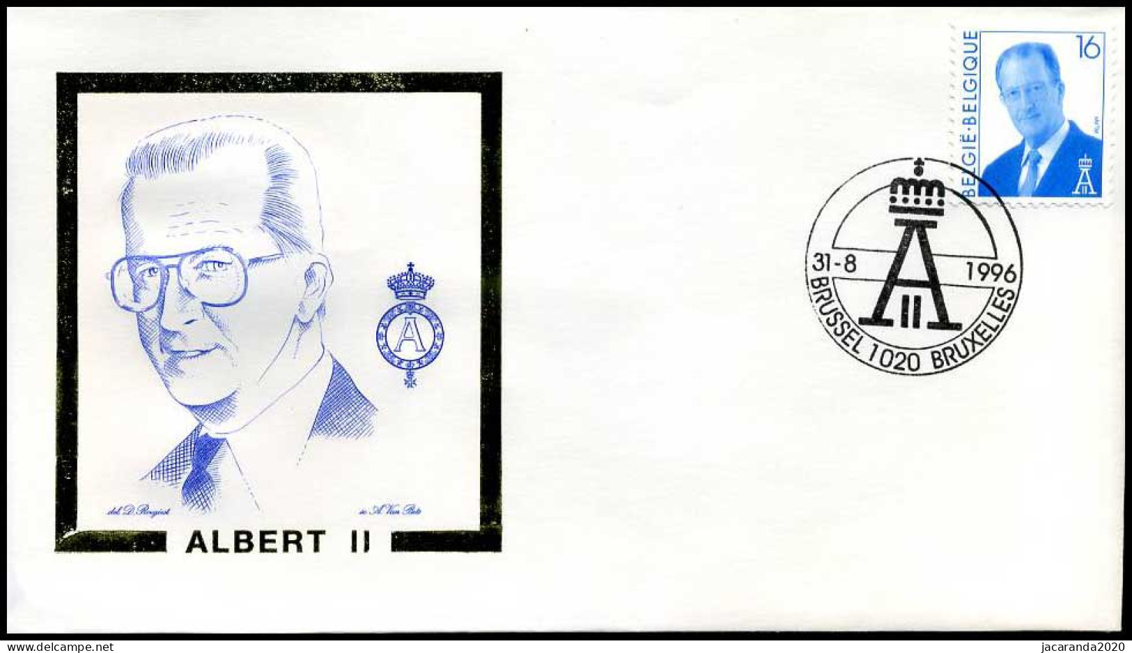 2660 - FDC - Koning Albert II  #2 - 1991-2000