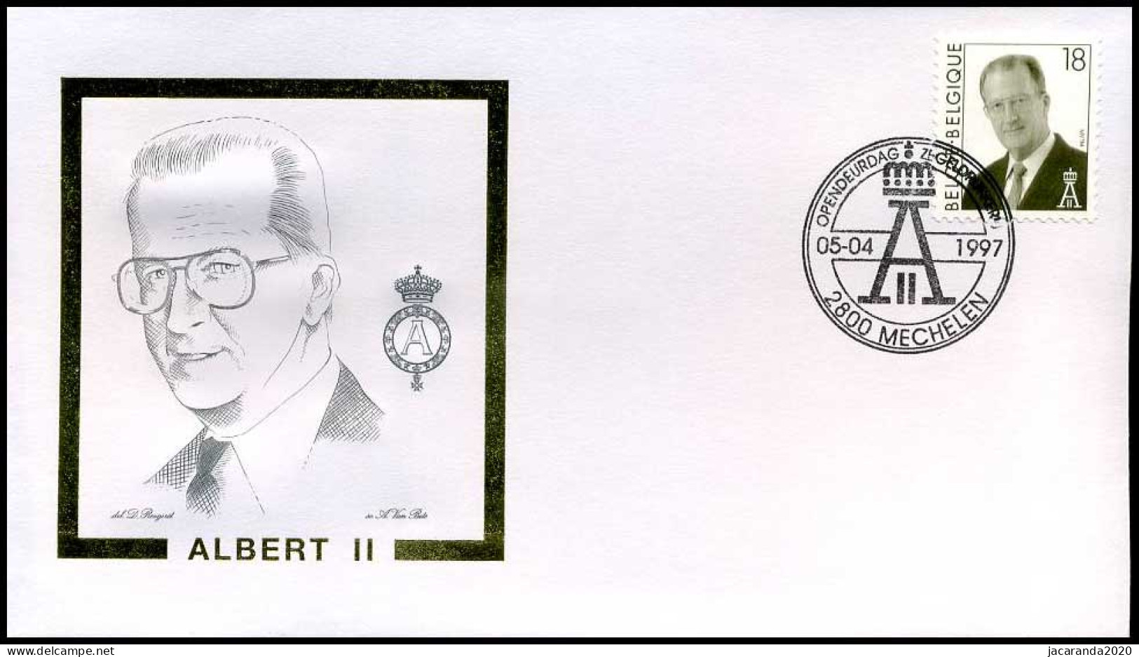 2698 - FDC - Koning Albert II  #2 - 1991-2000