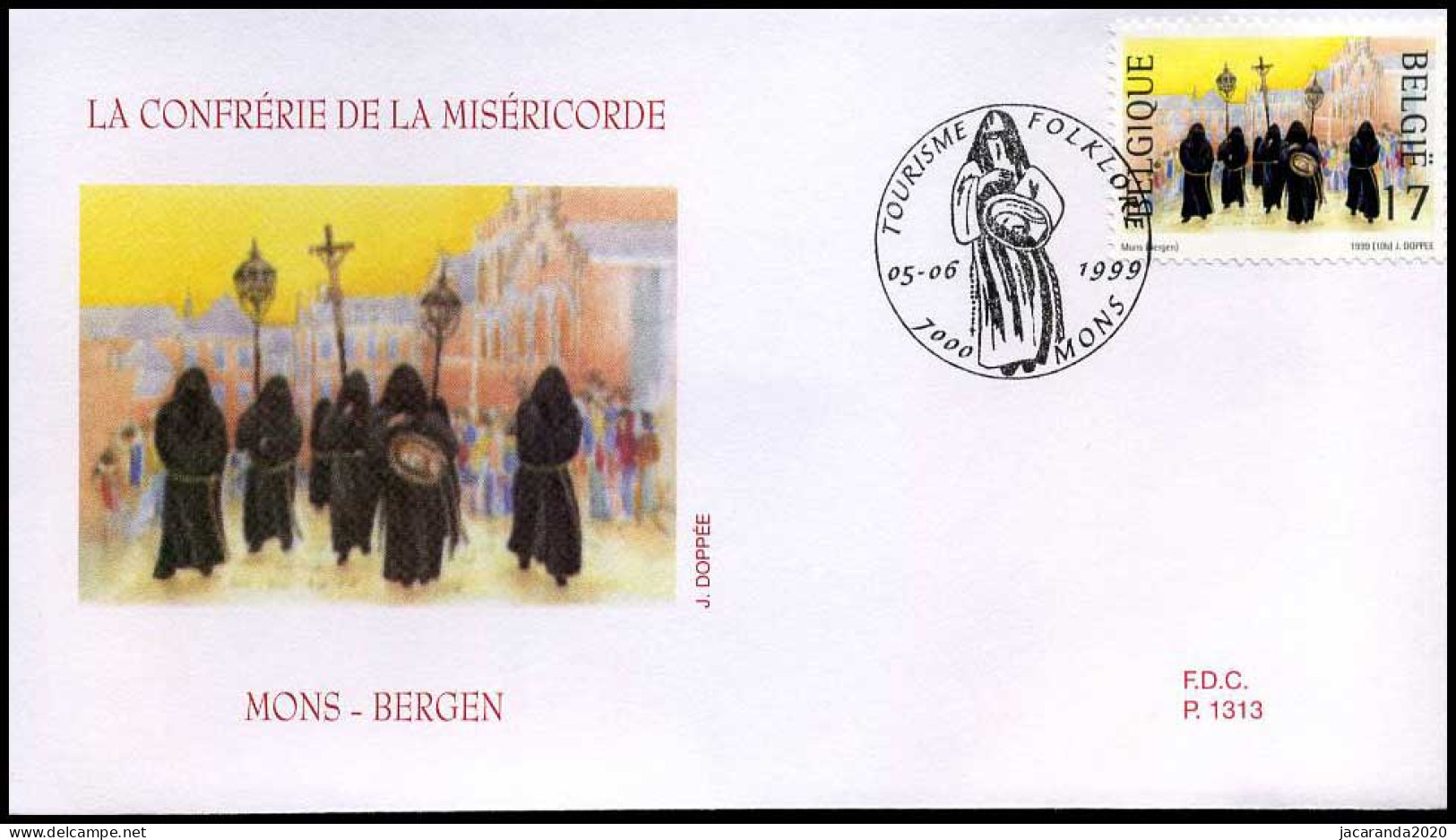 2824 - FDC - Toeristische Uitgifte  #2  P1313 - 1991-2000