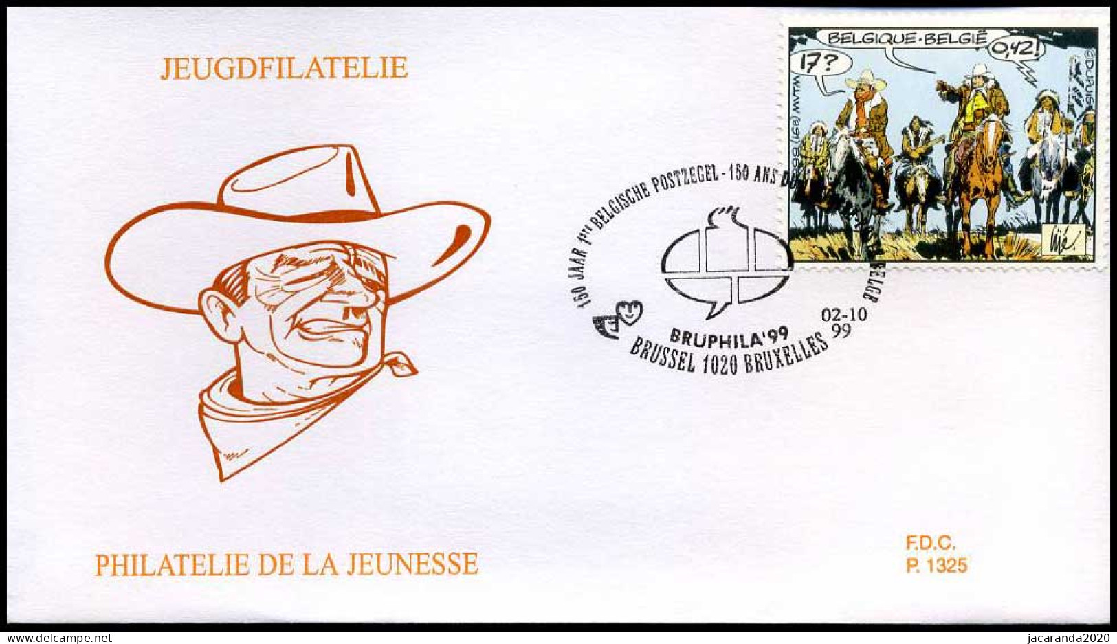 2842 - FDC - Jeugdfilatelie  #2  P1325 - 1991-2000