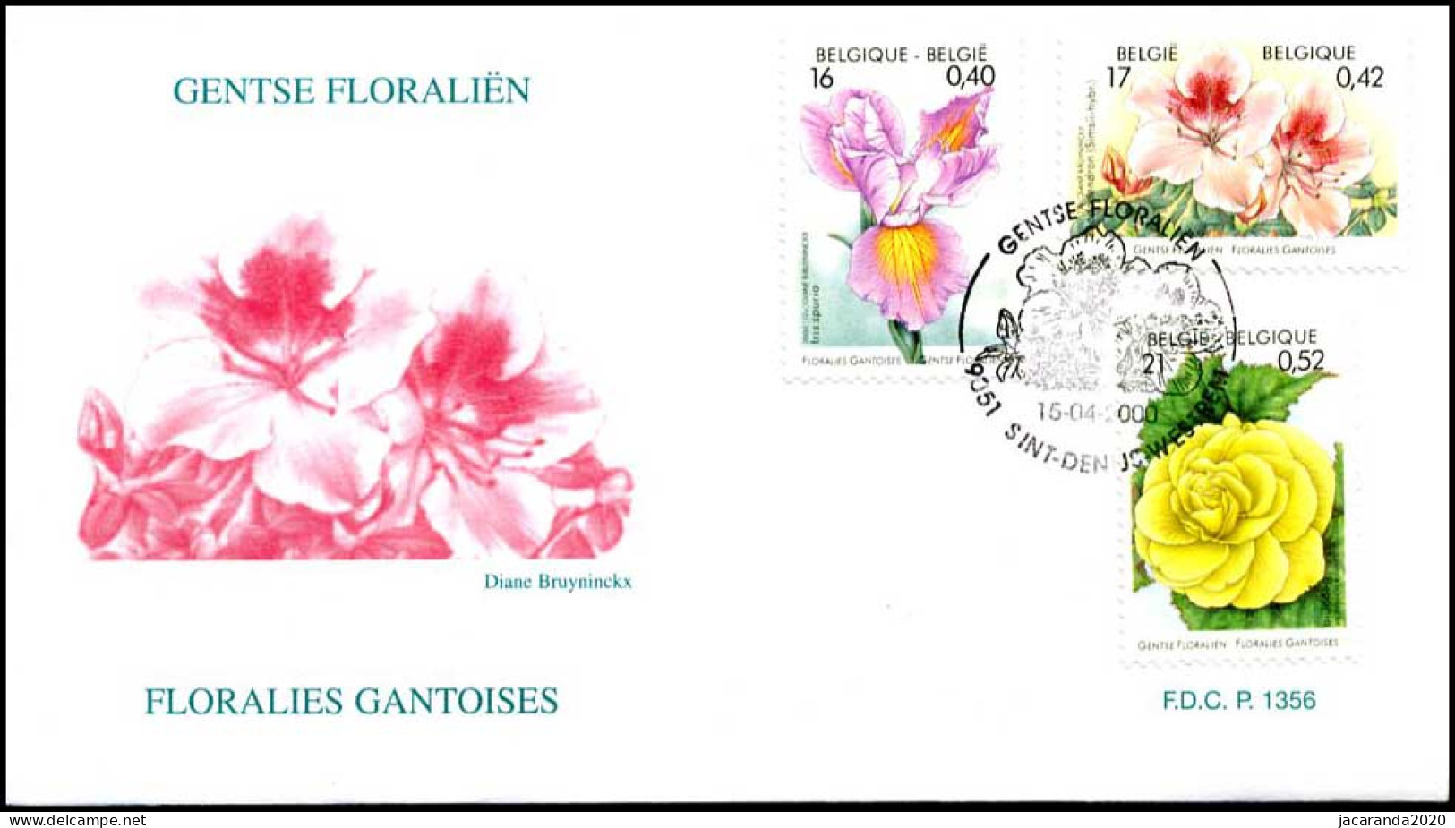 2903/05 - FDC - Gentse Floraliën X #1 P1356 - 1991-2000