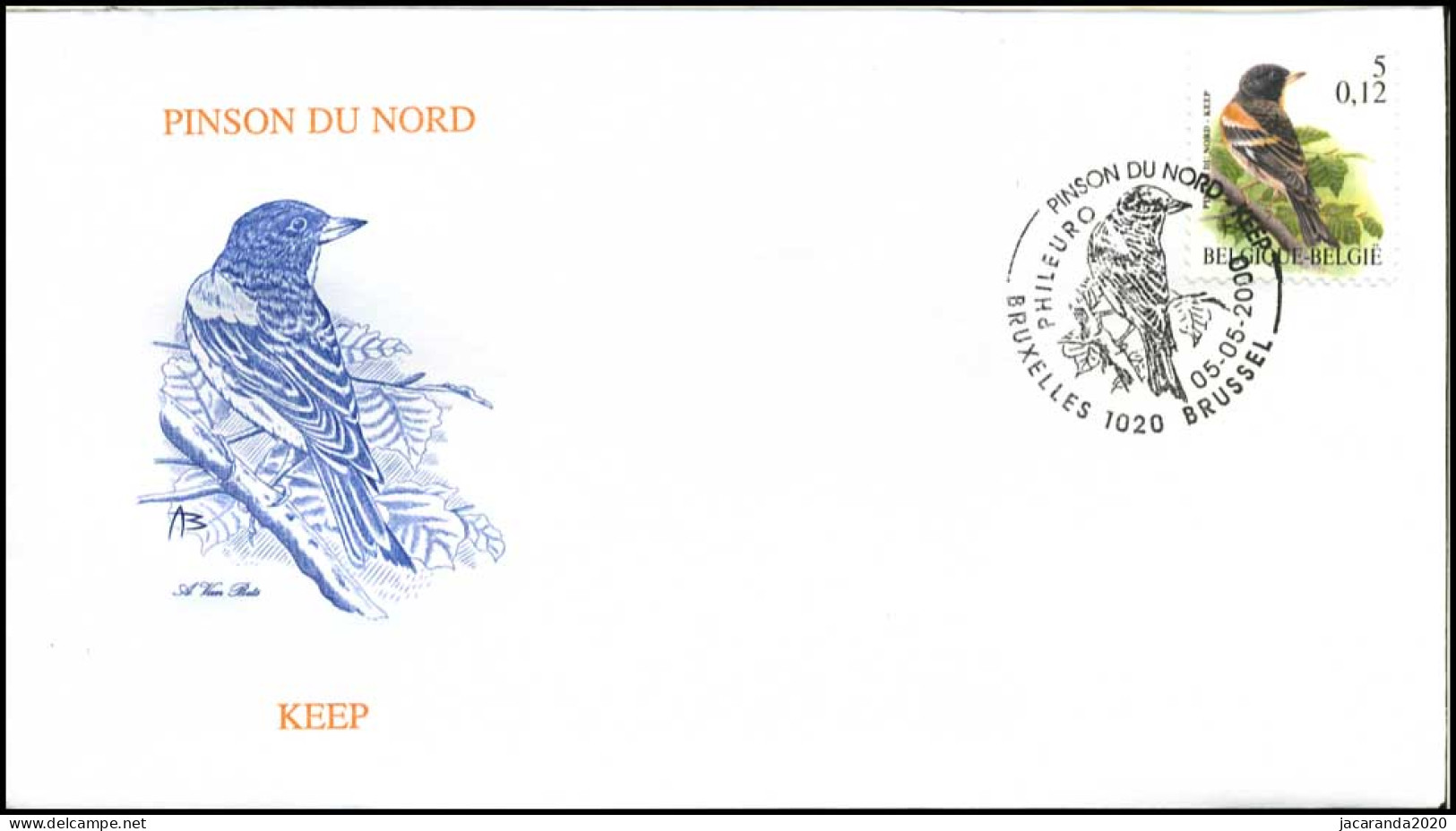 2921 - FDC - Keep - Buzin #2 P - 1991-2000