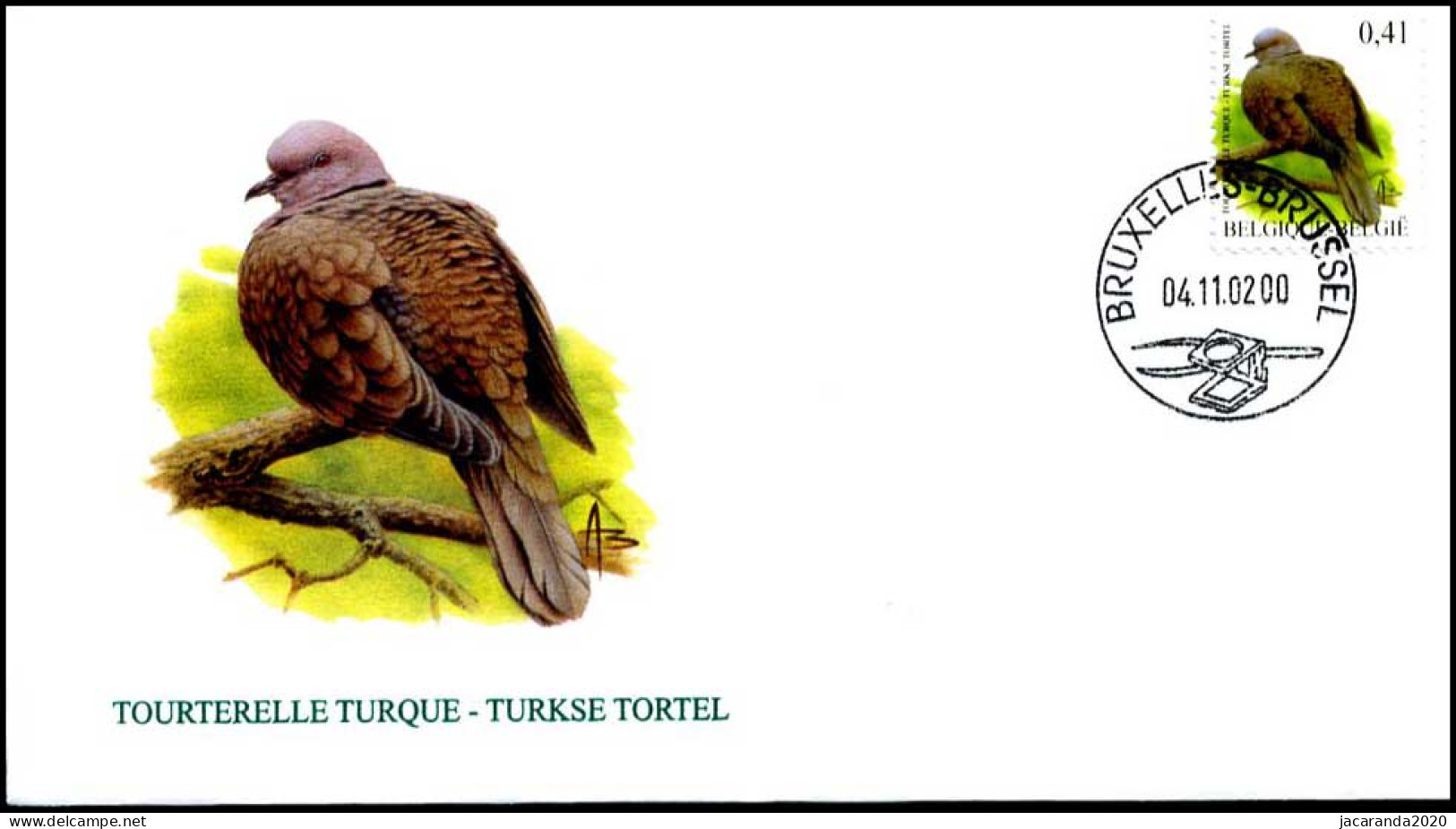 3135 - FDC - Turkse Tortel - Buzin #2 P - 2001-2010