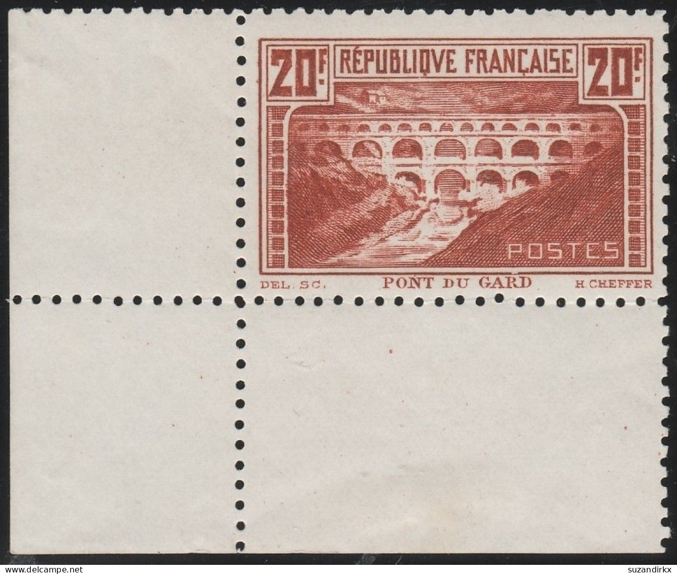 France  -    Y&T   -   262-B (2 Scans)   -  Perf. 11   -     **    -    Neuf Avec Gomme D'origine Et SANS Charniere - Unused Stamps