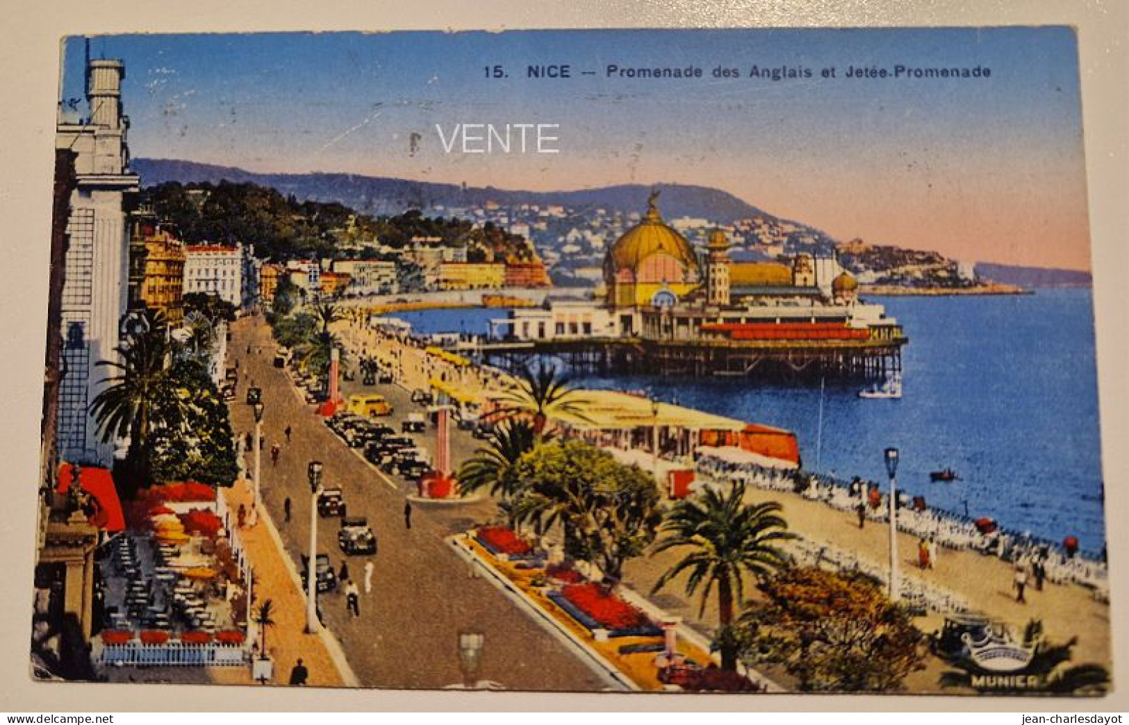 Carte Postale NICE : Promenade Des Anglais 15 - Panorama's