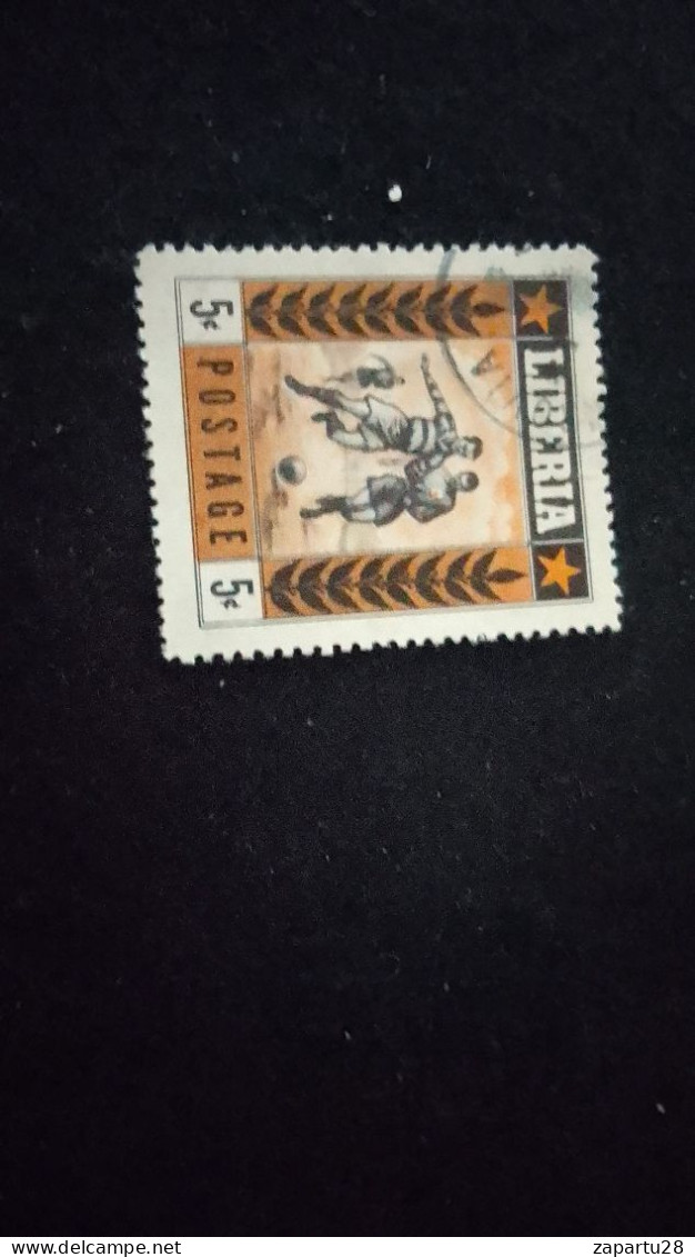 LİBERYA--1955   5 C      DAMGALI  SPORTS - Liberia