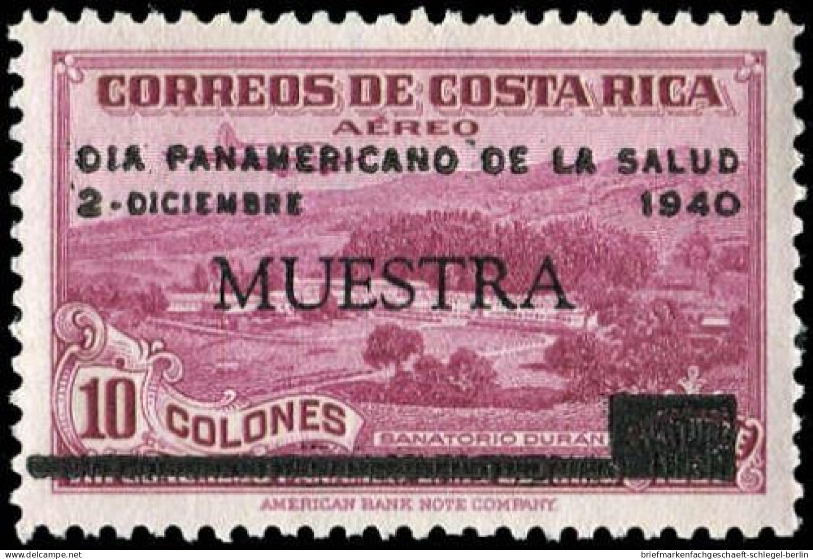 Costa Rica, 1940, 233-41, Postfrisch - Costa Rica