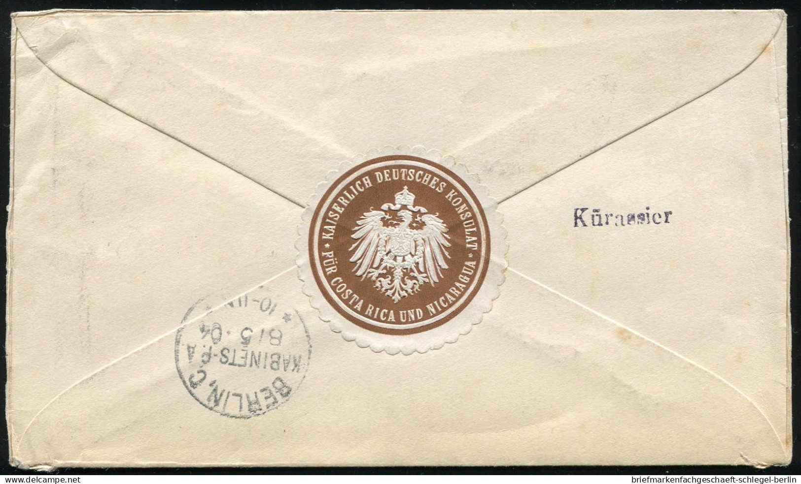 Costa Rica, 1904, 42, Brief - Costa Rica