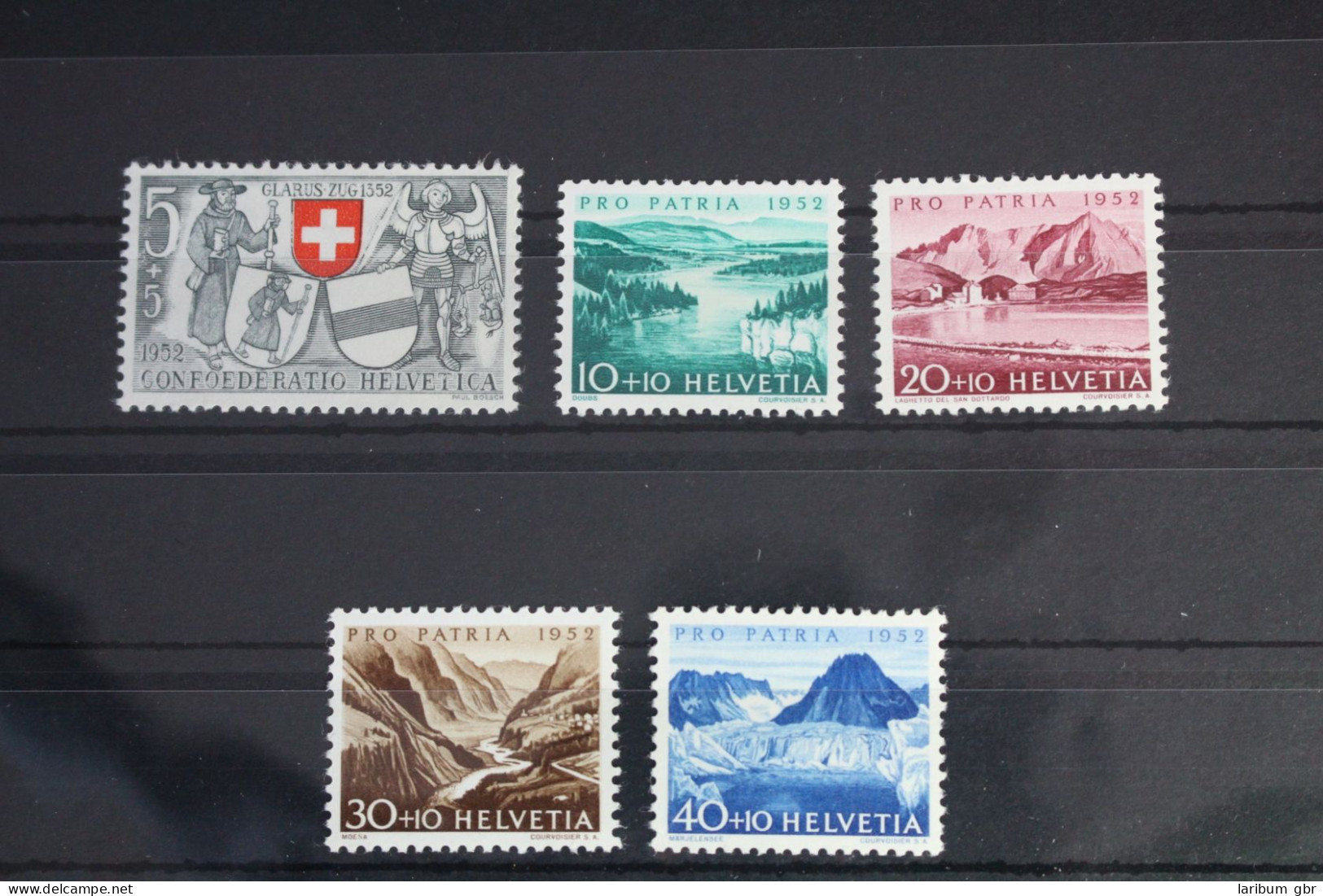 Schweiz 570-574 Postfrisch Pro Patria #FC110 - Autres & Non Classés