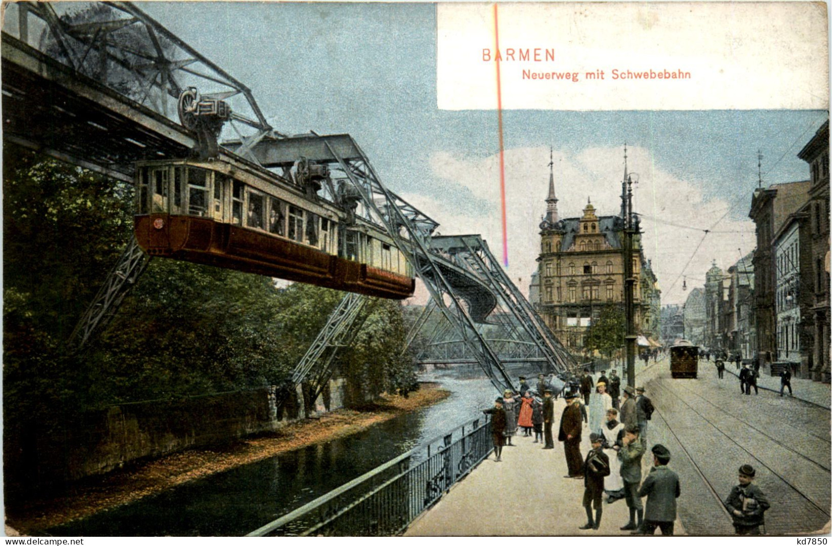 Barmen - Neuerweg Mit Schwebebahn - Wuppertal