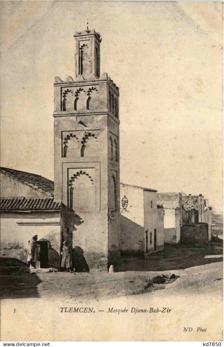 Tlemcen, Mosquee Djana-Bab-Zir - Tlemcen