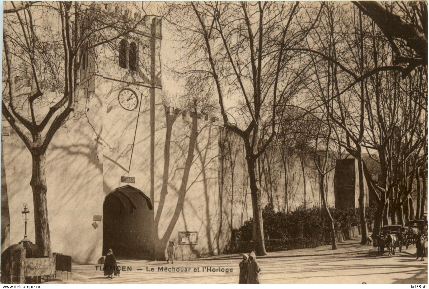 Tlemcen, Le Mechouar Et L`Horloge - Tlemcen