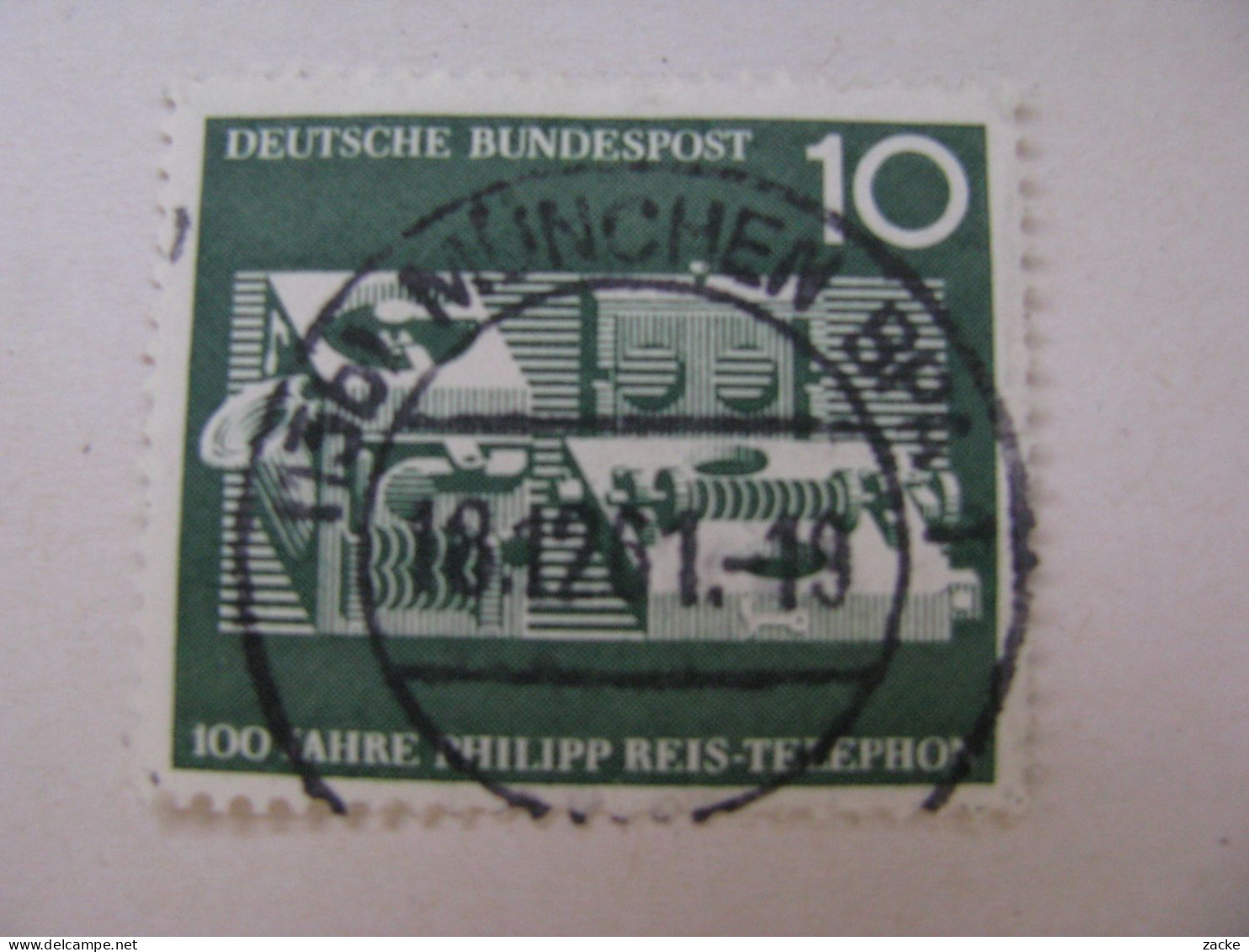 BRD  373  O - Gebraucht